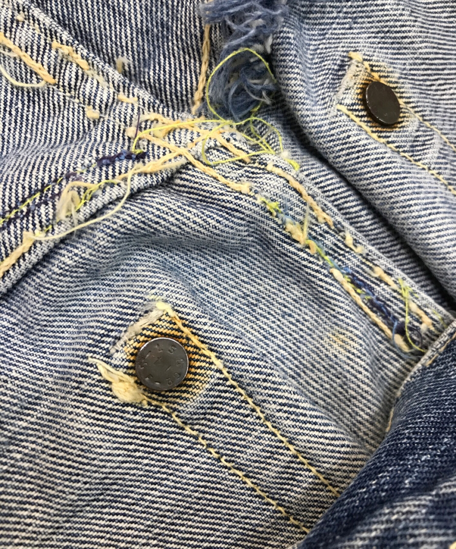 中古・古着通販】LEVI'S (リーバイス) 50s オフセット・vステッチ