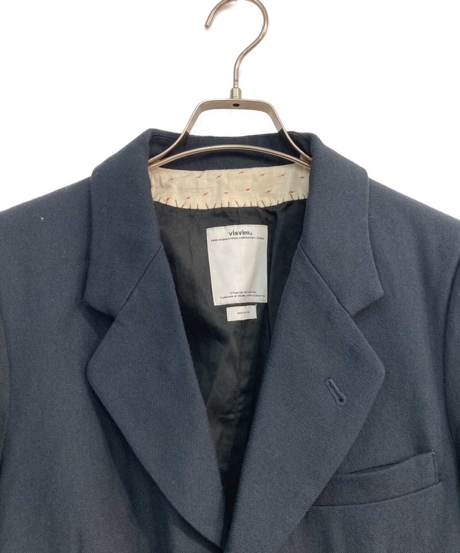 VISVIM (ビズビム) AIRMAN BLAZER　0115205013024　ブラック ブラック サイズ:1