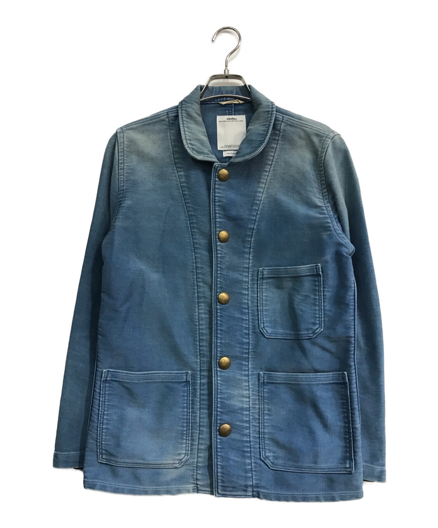 visvim cunningham smock デニムジャケット サイズ2-