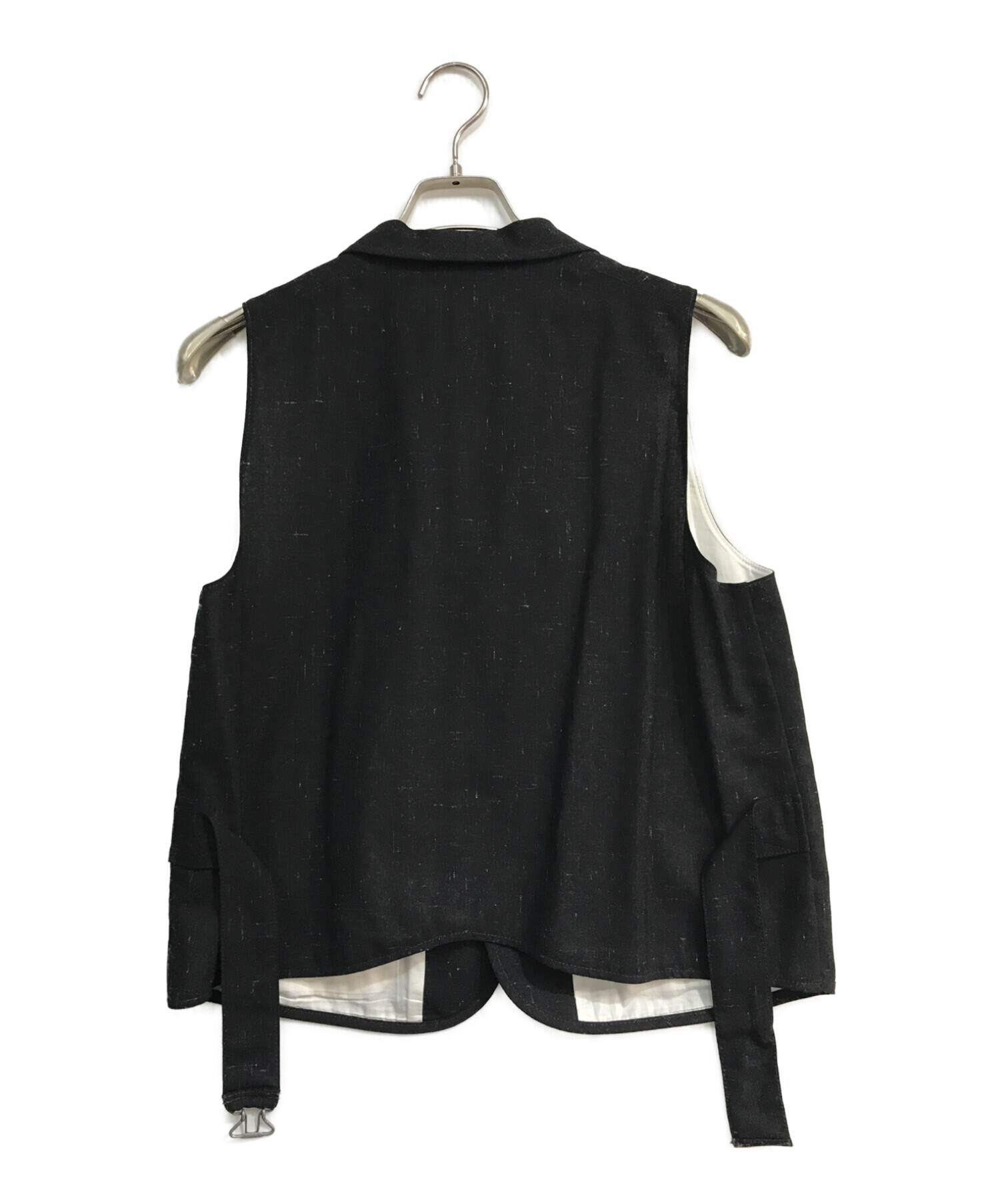 VISVIM (ビズビム) GRANGER VEST (VINTAGE NEP)　0116105013025 ブラック サイズ:3