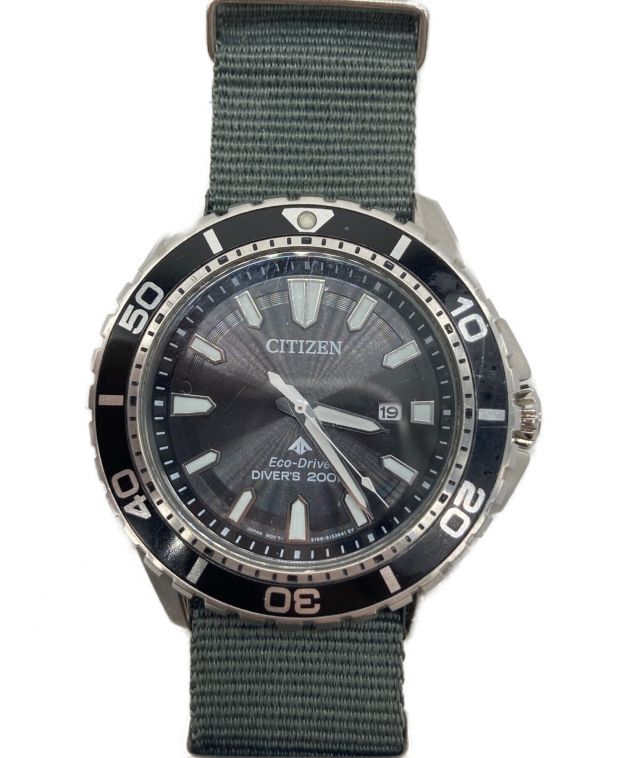 中古・古着通販】CITIZEN (シチズン) エコドライブ ダイバー 200m デイト E168-S111501｜ブランド・古着通販  トレファク公式【TREFAC FASHION】スマホサイト