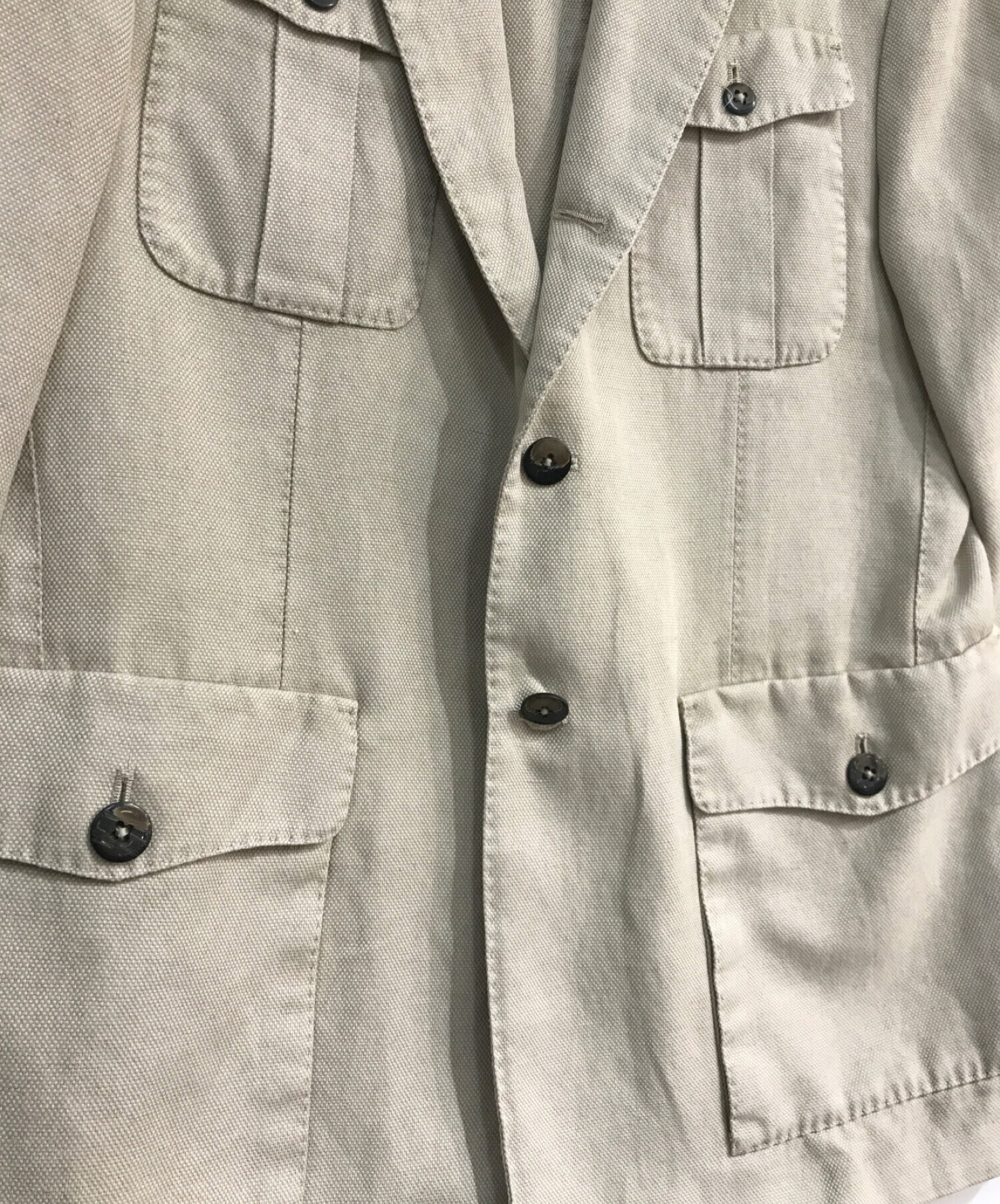 中古・古着通販】LARDINI (ラルディーニ) サファリジャケット JA5597Q