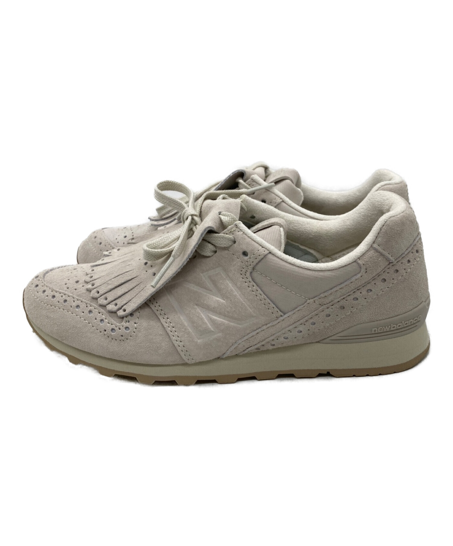 NEW BALANCE (ニューバランス) WL996PRA シューズ ベージュ サイズ:23.5