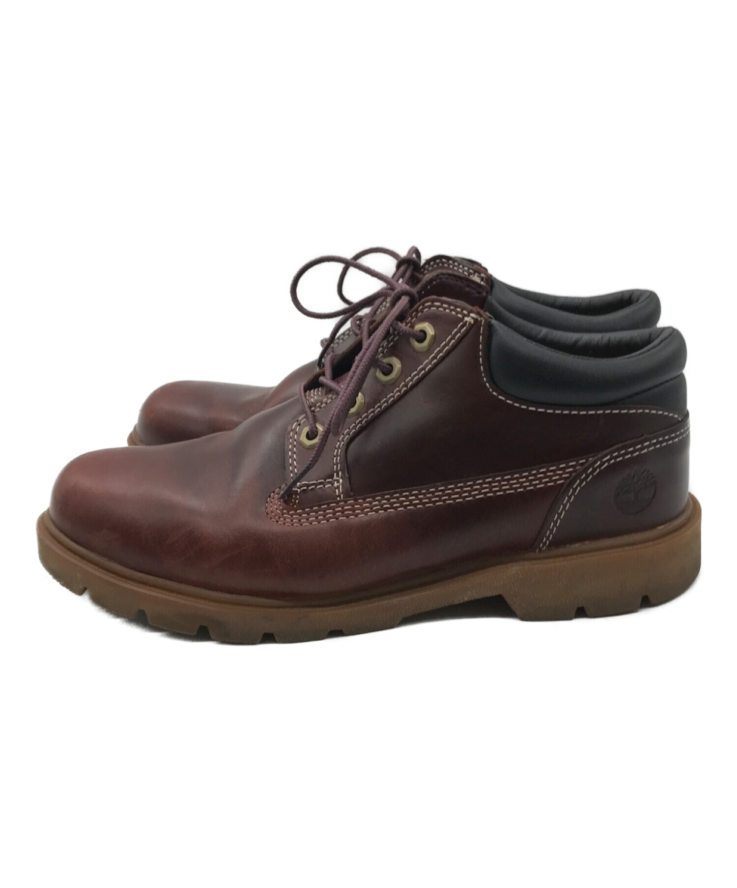 Timberland (ティンバーランド) YOUTH BASIC OX　A1P3U ブラウン サイズ:26