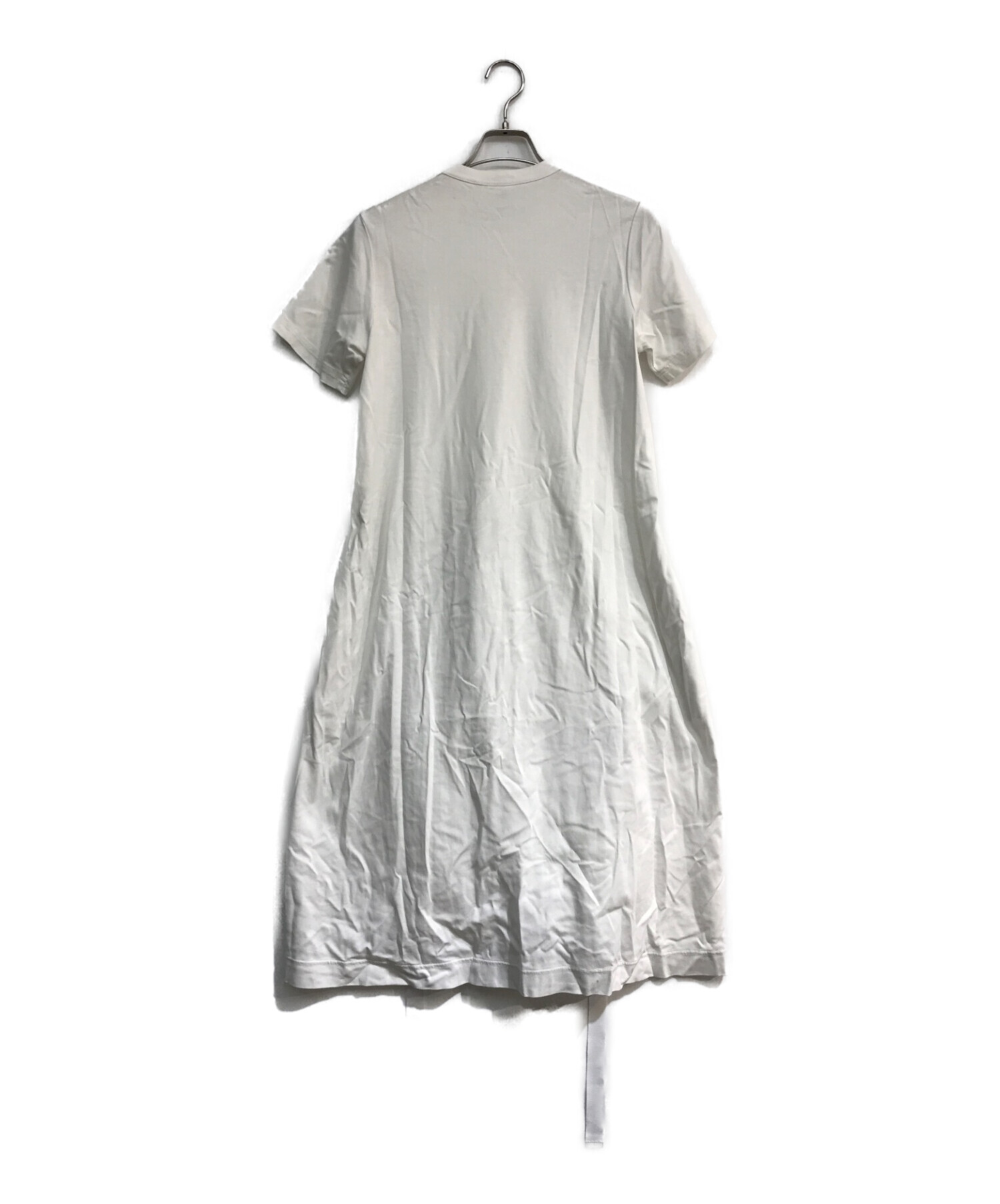 noir kei ninomiya (ノワール ケイ ニノミヤ) DRESS WITH ADJUSTABLE LENGTH　3C-T011 ホワイト  サイズ:Ｓ