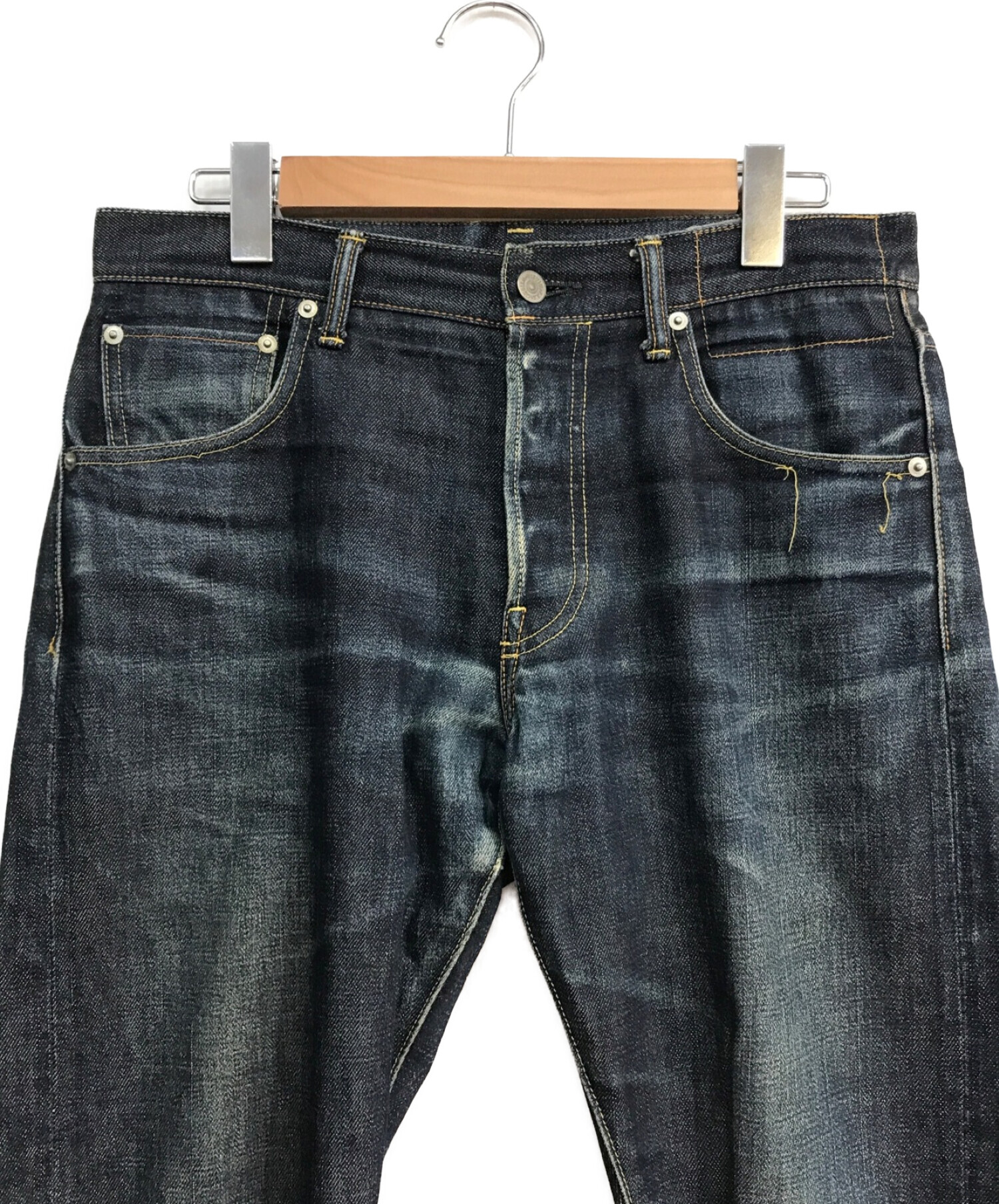 VISVIM (ビズビム) social sculpture denim 01.2R　0115105005002 インディゴ サイズ:30