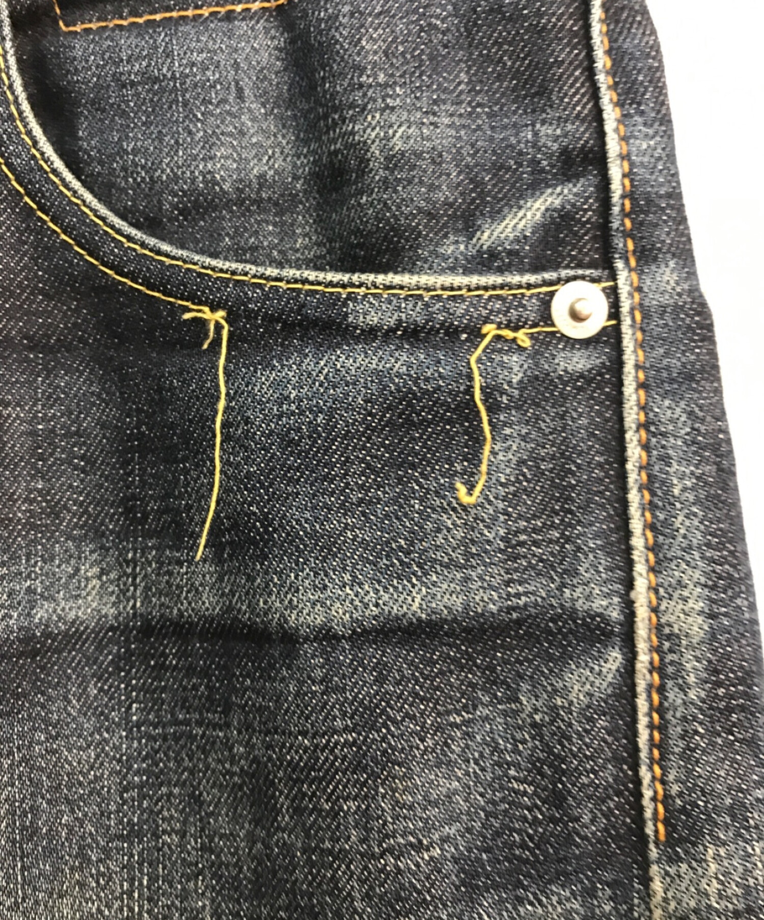 VISVIM (ビズビム) social sculpture denim 01.2R　0115105005002 インディゴ サイズ:30