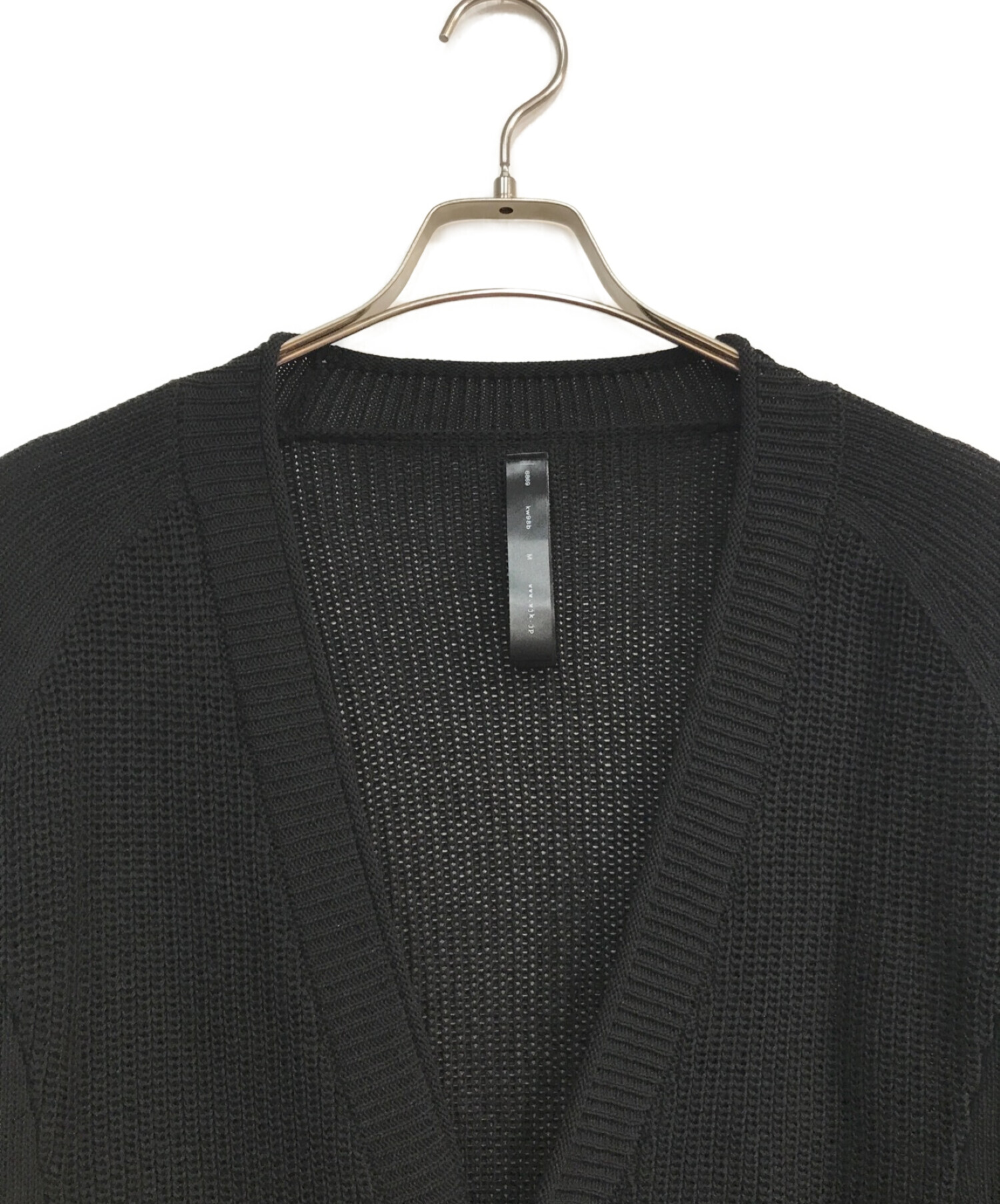 中古・古着通販】wjk (ダブルジェイケー) elbow patch cardigan 6869