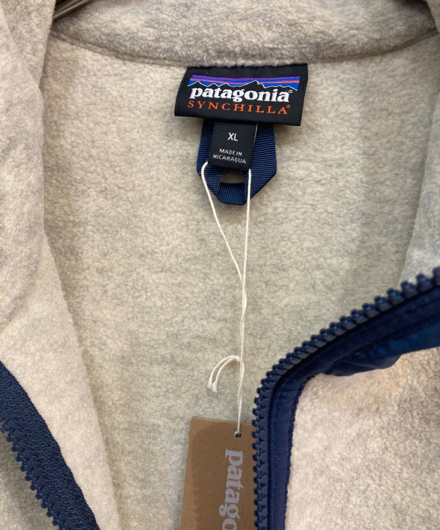 Patagonia (パタゴニア) シンチラフリースジャケット　22991 ベージュ サイズ:XL 未使用品