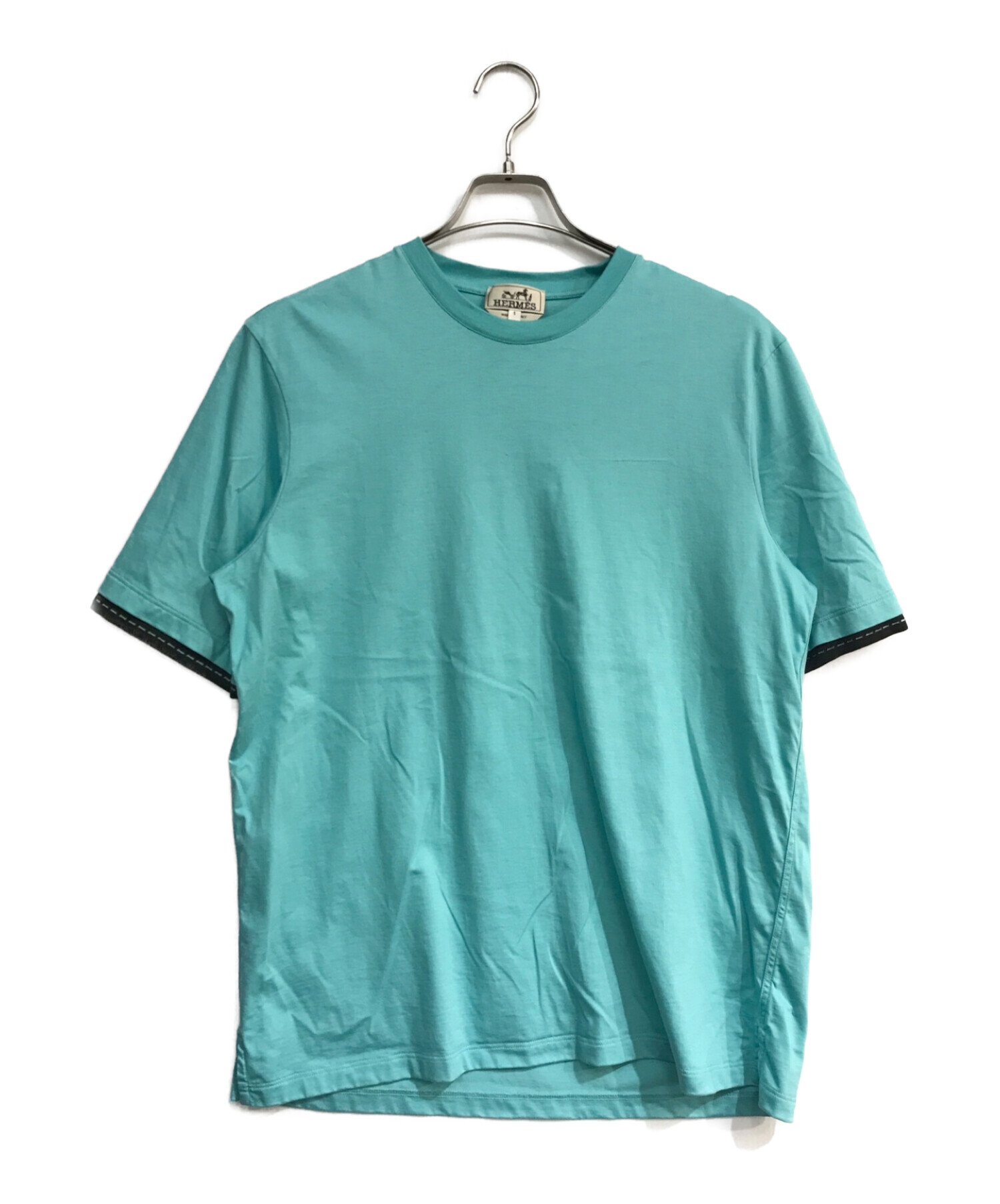 りーぬの商品一覧HERMES エルメス Tシャツ 半袖 ヴィンテージ ブルー 青 XL