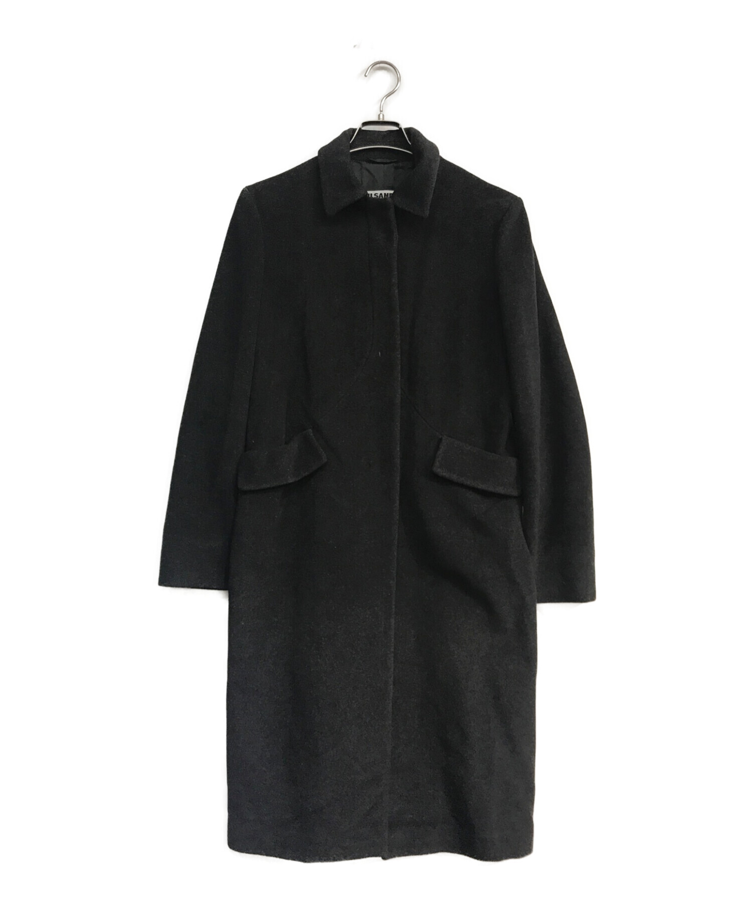 中古・古着通販】JIL SANDER (ジルサンダー) 比翼コート グレー サイズ