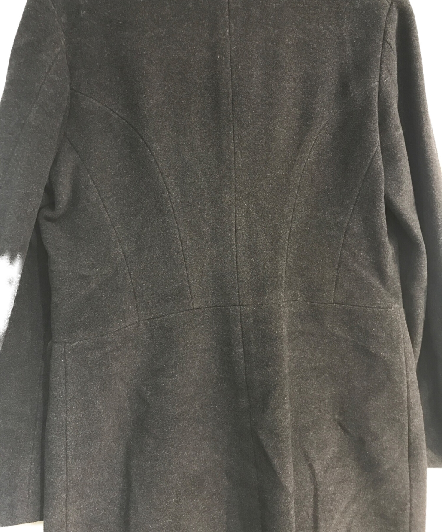 中古・古着通販】JIL SANDER (ジルサンダー) 比翼コート グレー サイズ