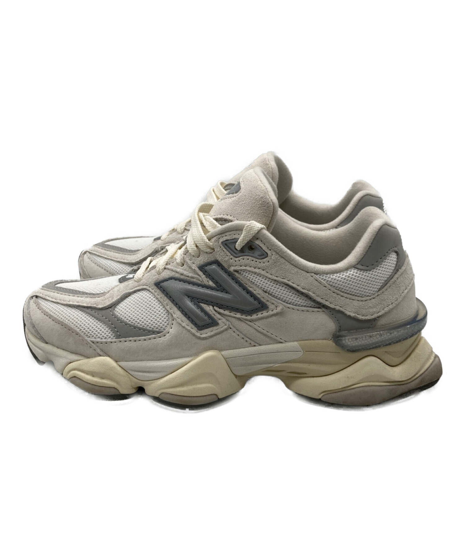 NEW BALANCE (ニューバランス) 90/60 ECA　U9060ECA　ローカットスニーカー グレー×ベージュ サイズ:23.5