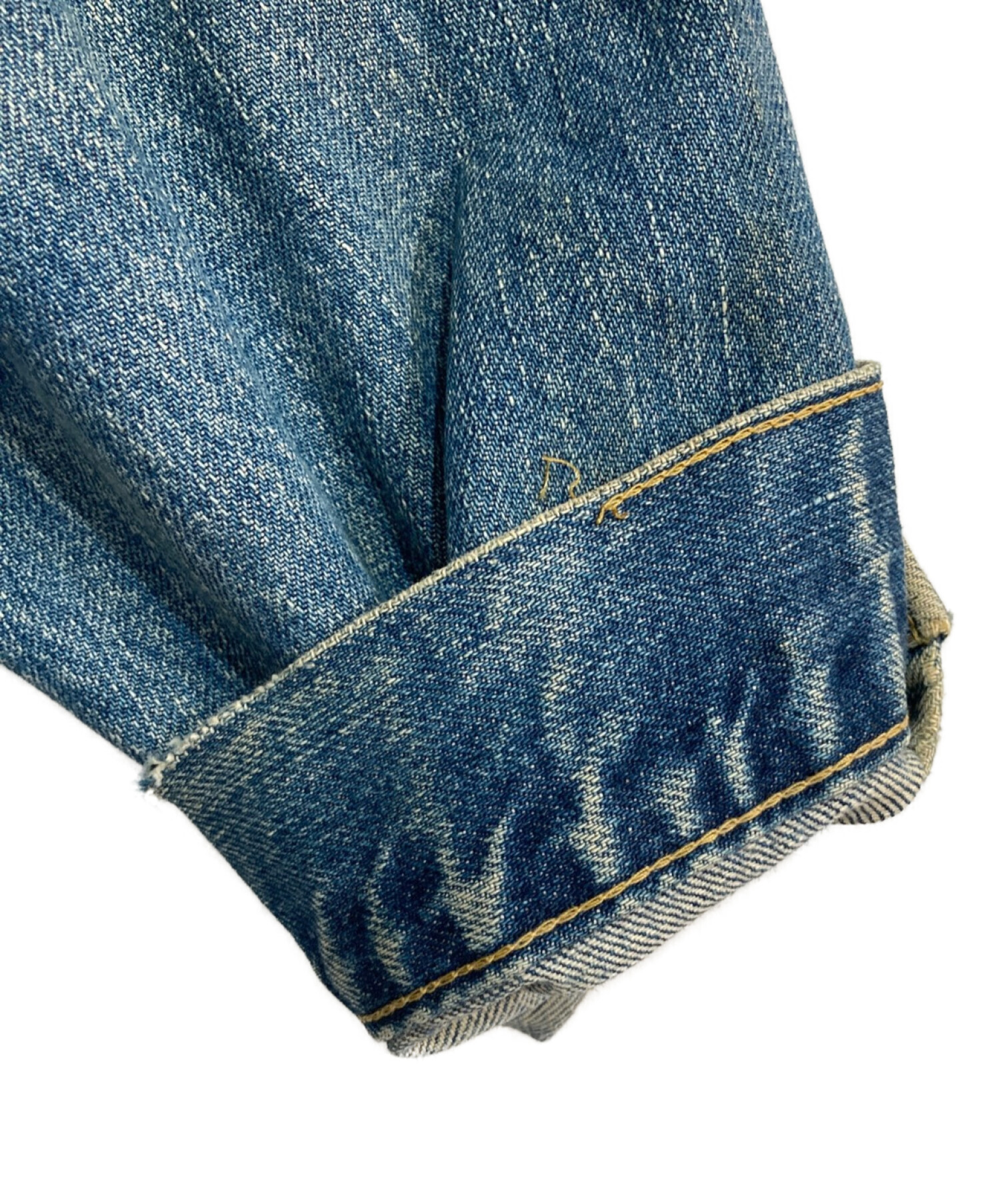 LEVI'S (リーバイス) 2nd復刻デニムトラッカージャケット　71507　BIGE ボタン裏J22 インディゴ サイズ:40