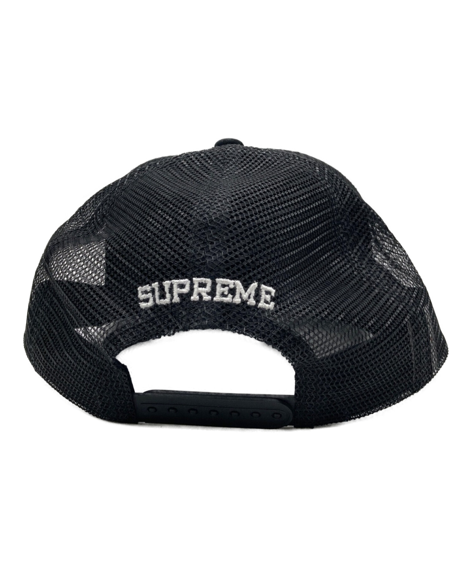 SUPREME (シュープリーム) Stamped Mesh Back 5-Panel ブラック