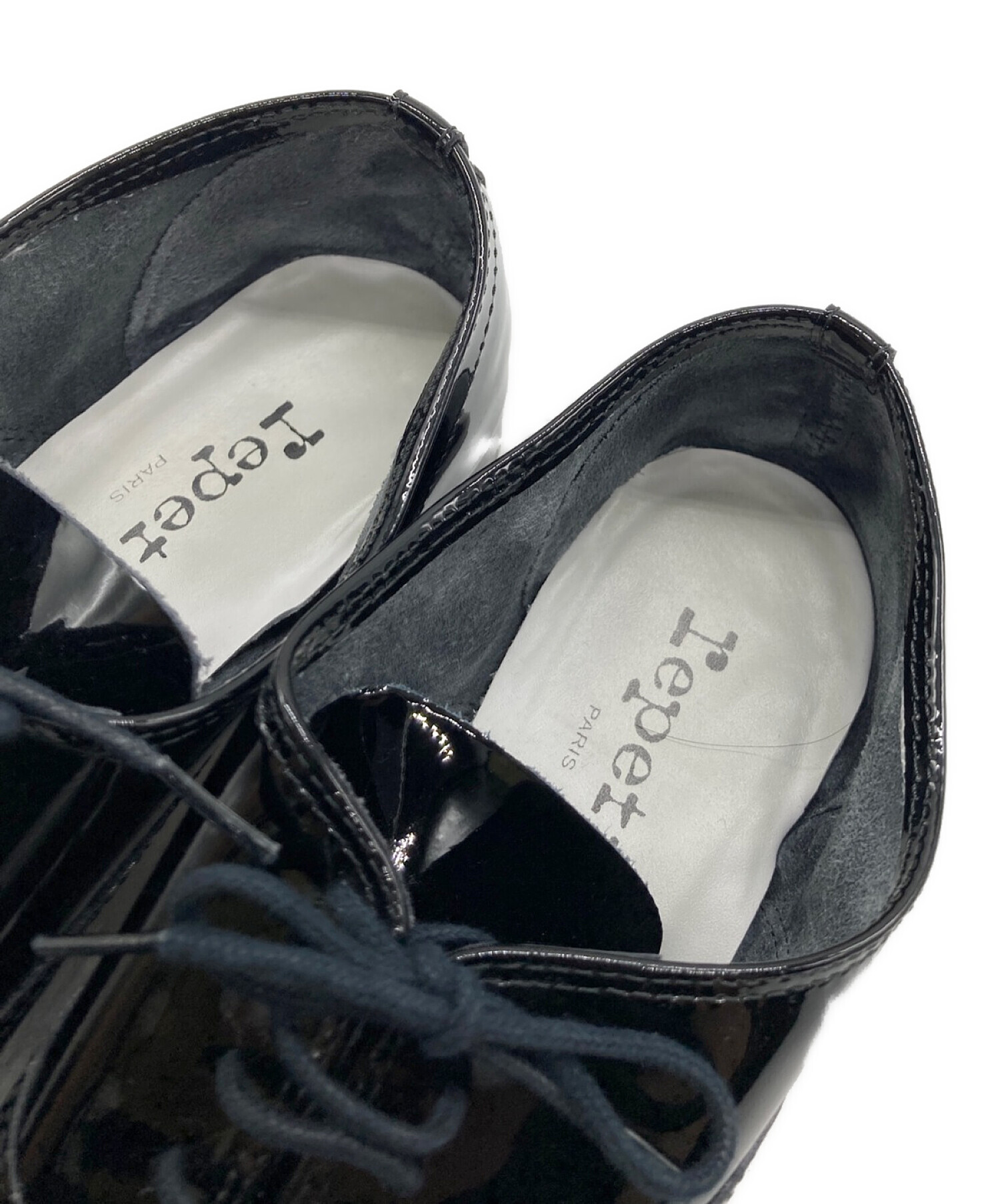 中古・古着通販】repetto (レペット) ZIZI パテントレザー ブラック