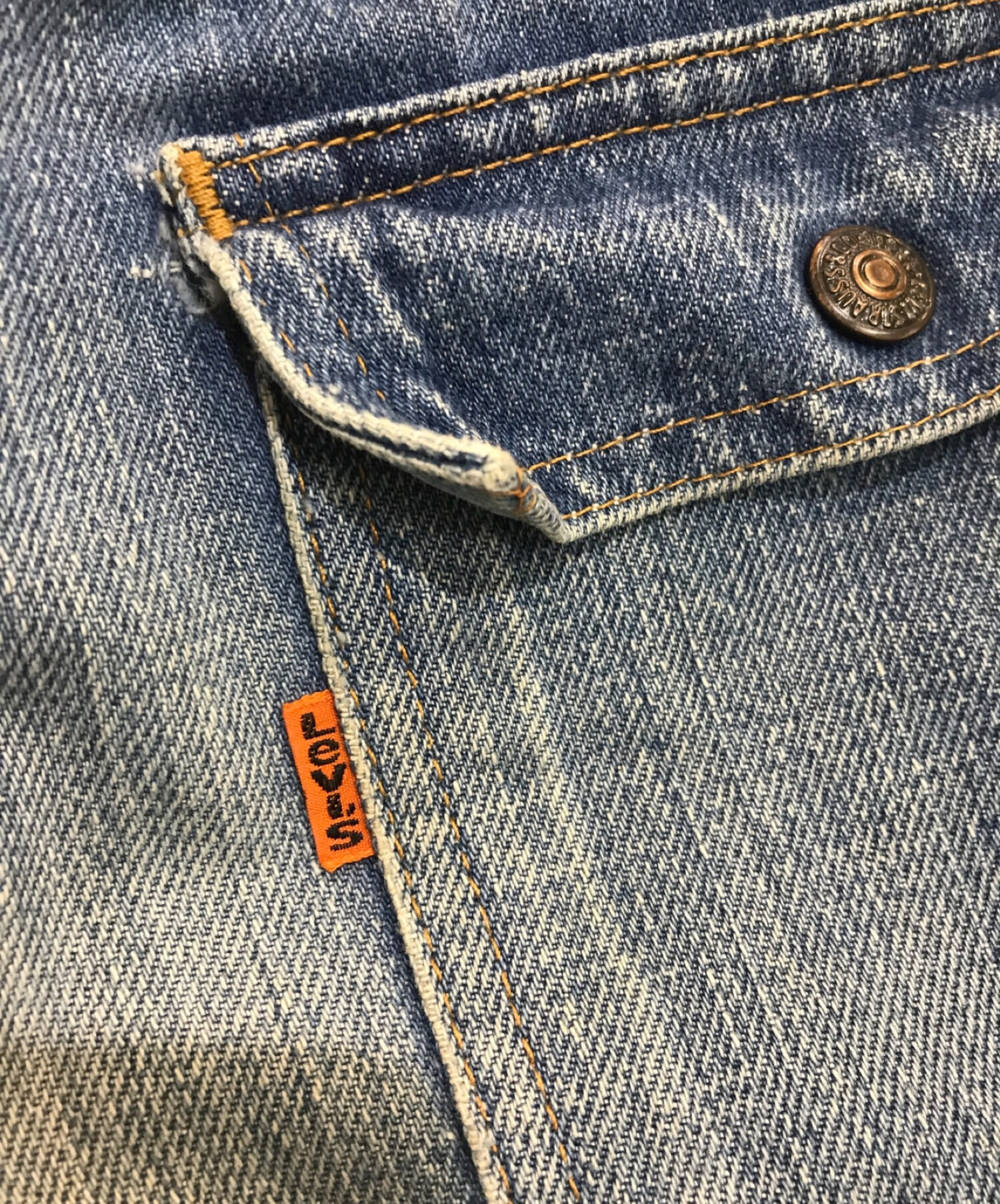 中古・古着通販】LEVI'S (リーバイス) 676デニムブッシュパンツ 70s