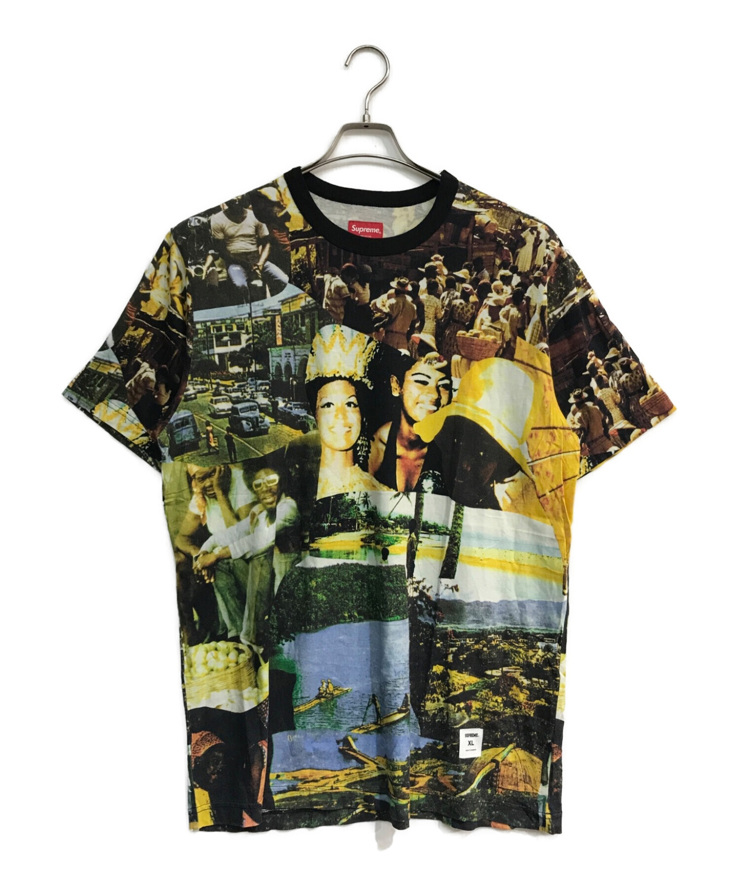 SUPREME (シュープリーム) 20AW　Street Scene Jacquard S/S Top マルチカラー サイズ:XL