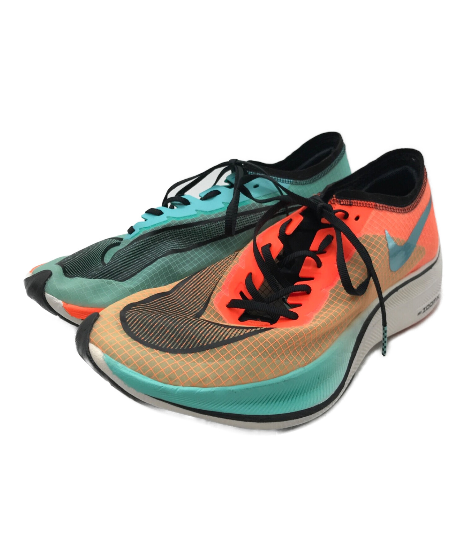 NIKE (ナイキ) ZOOMX VAPORFLY NEXT% HKNE オレンジ サイズ:28