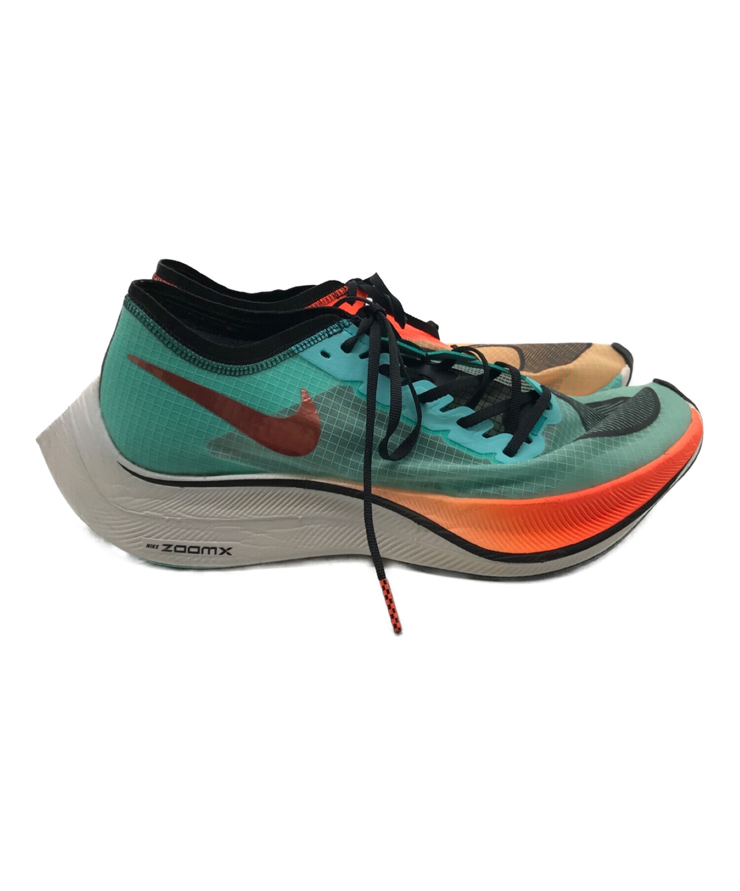 NIKE (ナイキ) ZOOMX VAPORFLY NEXT% HKNE オレンジ サイズ:28