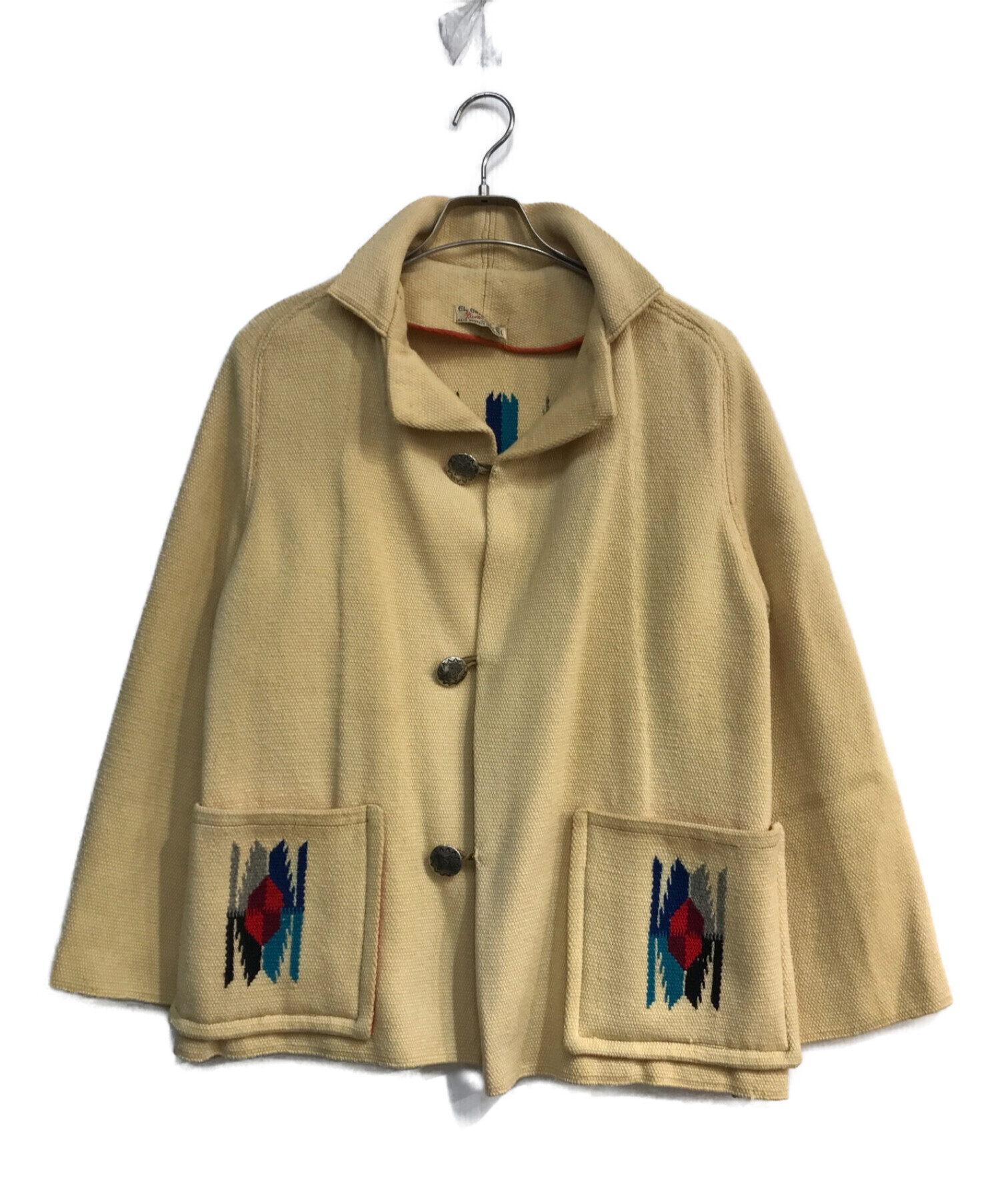 EL GRANDEE (エル グランデ) 40s～50s Chimayo jacket　チマヨジャケット コンチョボタン ベージュ サイズ:-