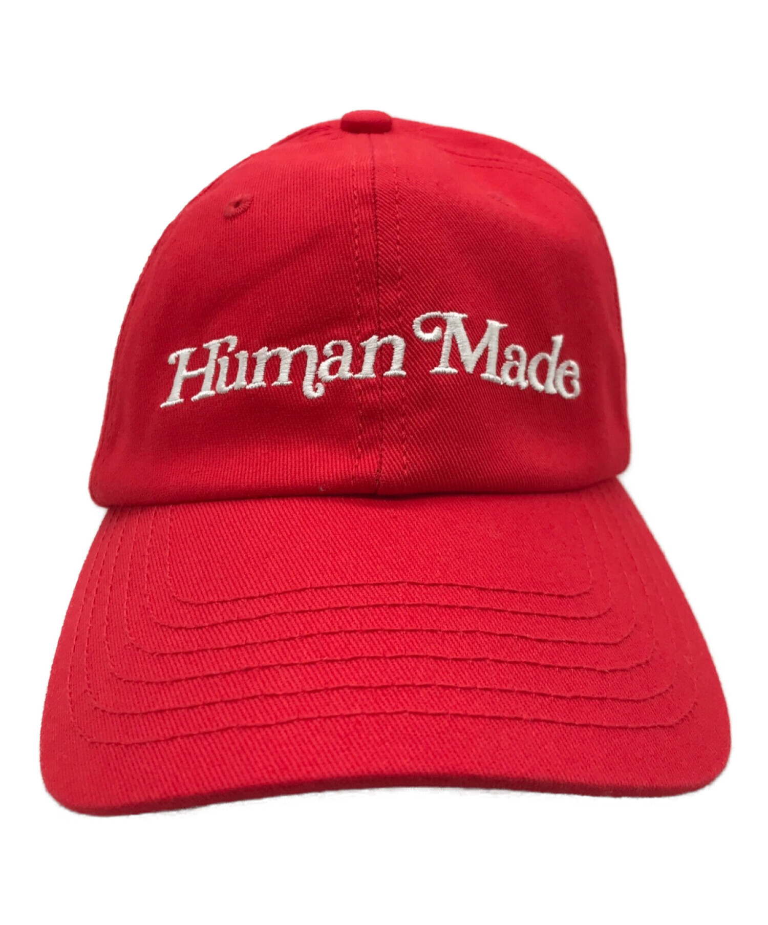 HUMAN MADE (ヒューマンメイド) GDC WHITE DAY 6 PANEL CAP レッド