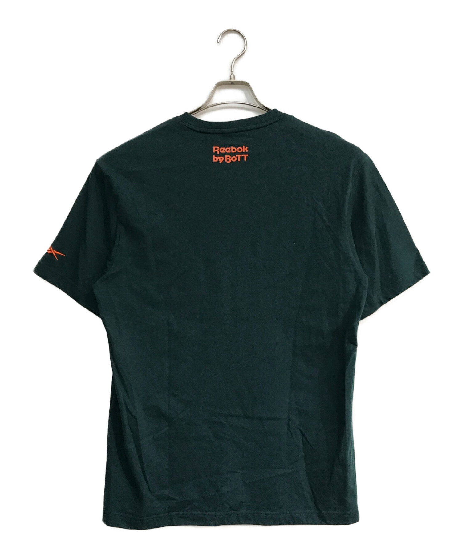 BoTT (ボット) REEBOK (リーボック) ロゴプリントTシャツ グリーン サイズ:L