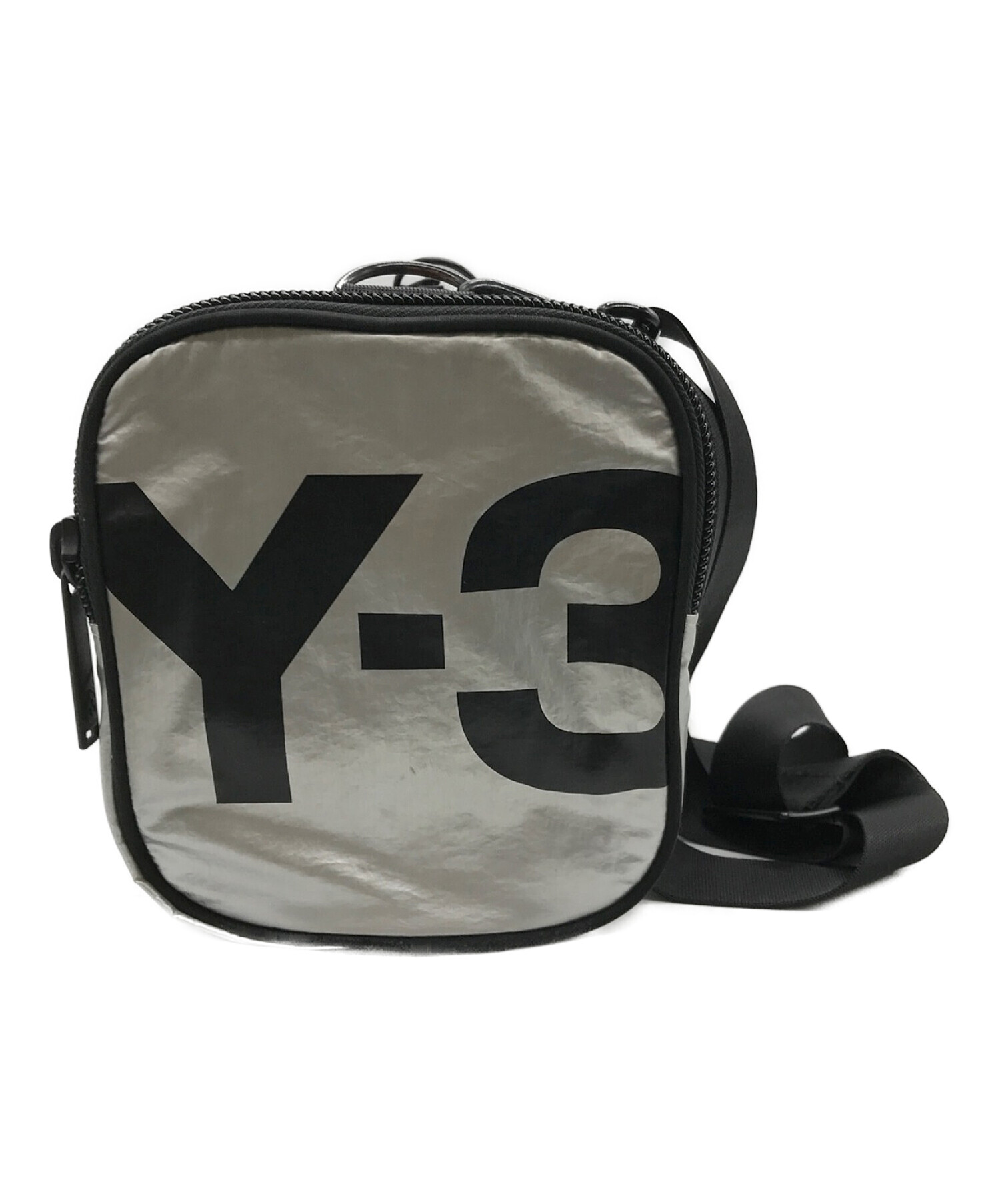 Y-3 (ワイスリー) MINI GYMBAG　fs2359　ロゴ　プリント　ライトグレー　 ライトグレー