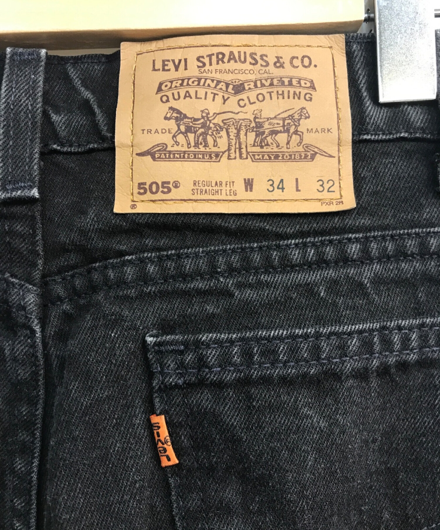 中古・古着通販】LEVI'S (リーバイス) 505デニムパンツ オレンジタブ