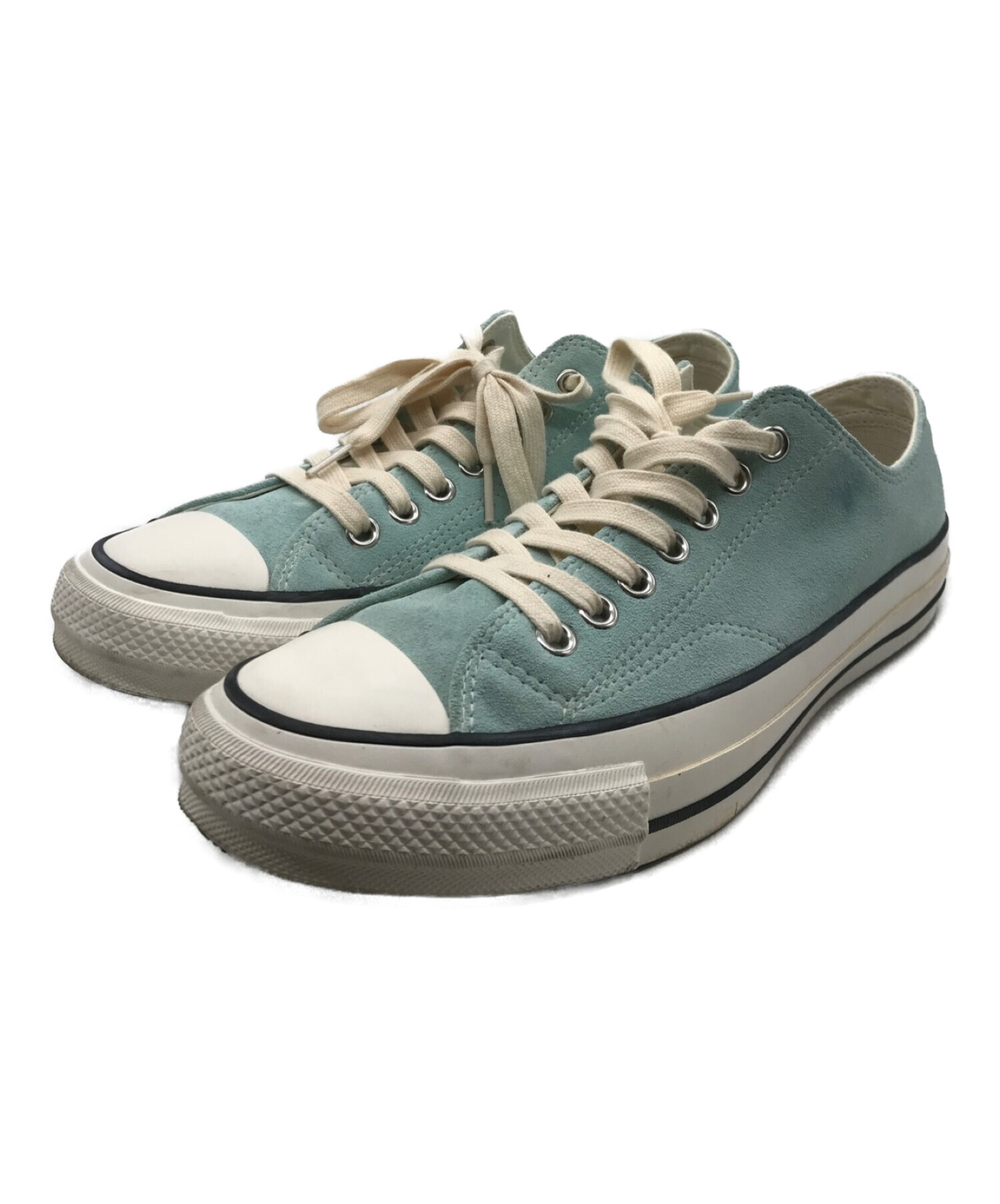 CONVERSE ADDICT (コンバース アディクト) CHUCK TAYLOR SUEDE OX　1CL692　ブルー ブルー サイズ:28ｃｍ