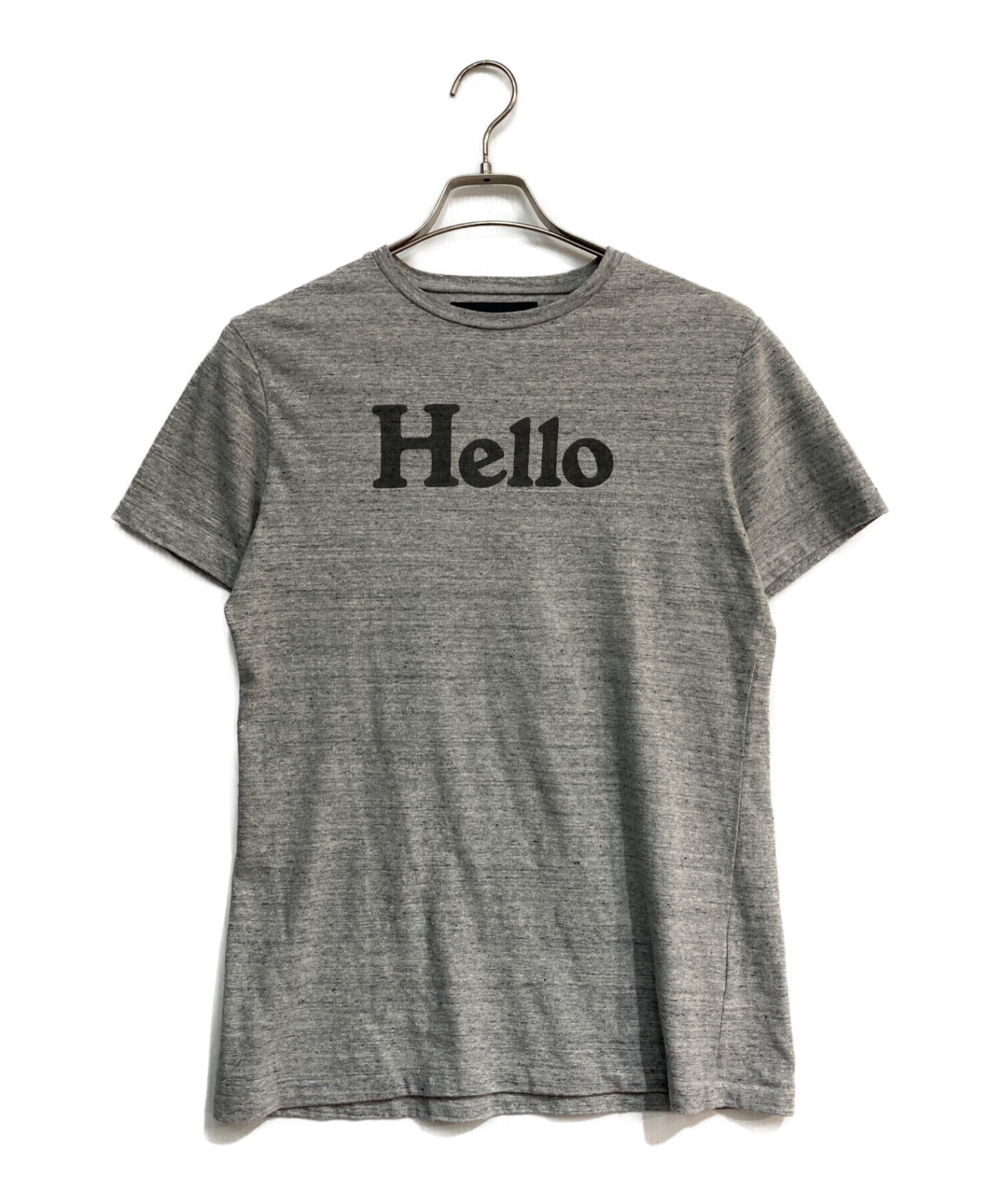 MADISON BLUE (マディソンブルー) HELLO CREW NECK TEE　MB999-7101 グレー サイズ:01