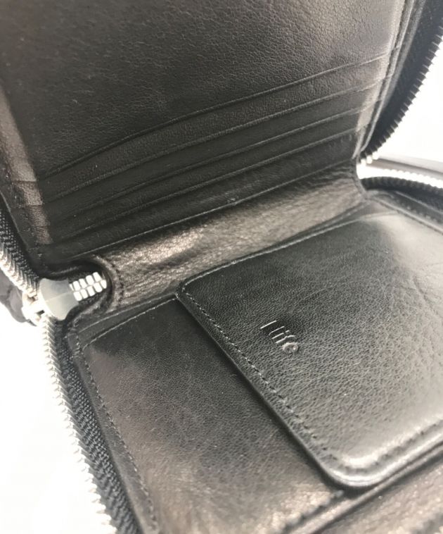 中古・古着通販】Llife (ライフ) SOFT STEER WALLET ブラック