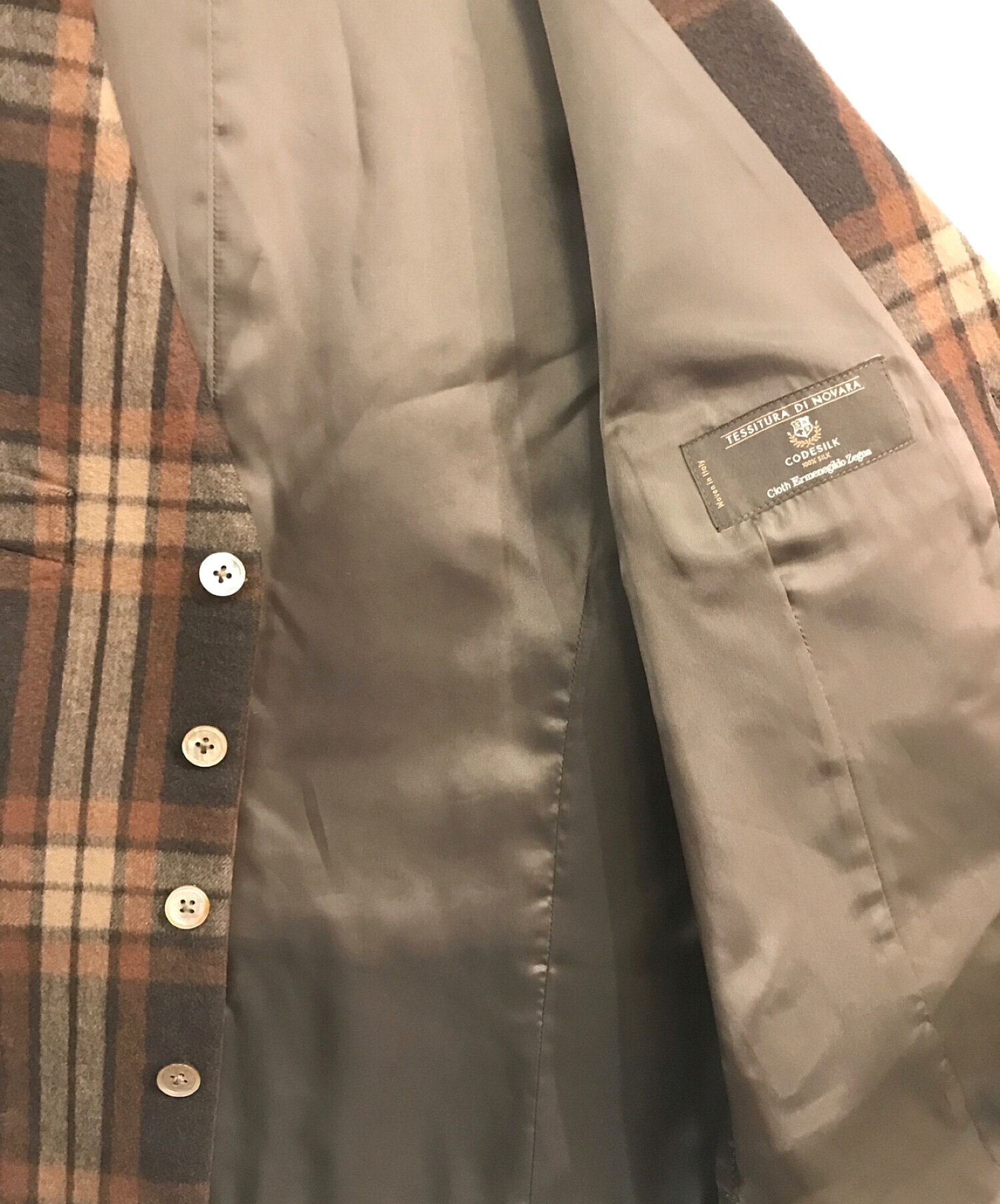 中古・古着通販】ERMENEGILDO ZEGNA (エルメネジルド・ゼニア) シルク