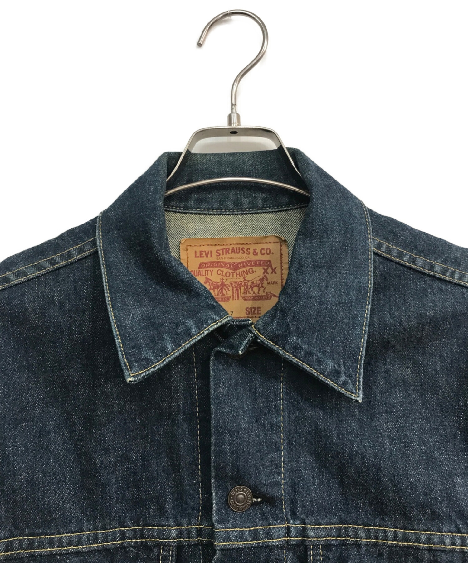 LEVI'S (リーバイス) 3rd復刻デニムジャケット　71557-0214 インディゴ サイズ:40