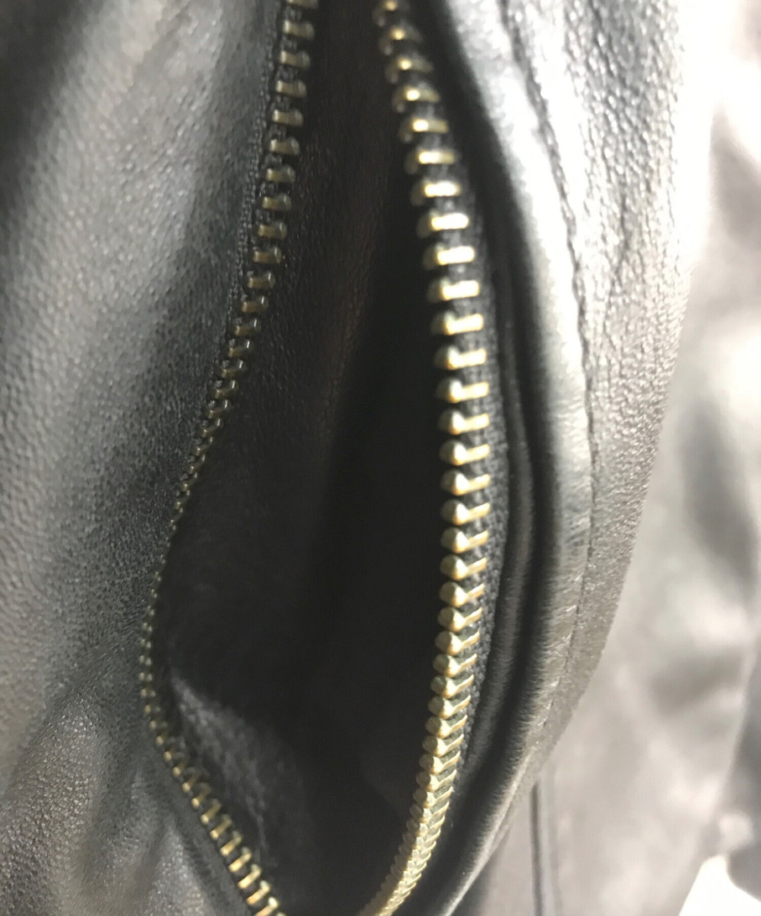 中古・古着通販】HELMUT LANG (ヘルムートラング) フーデッドレザー