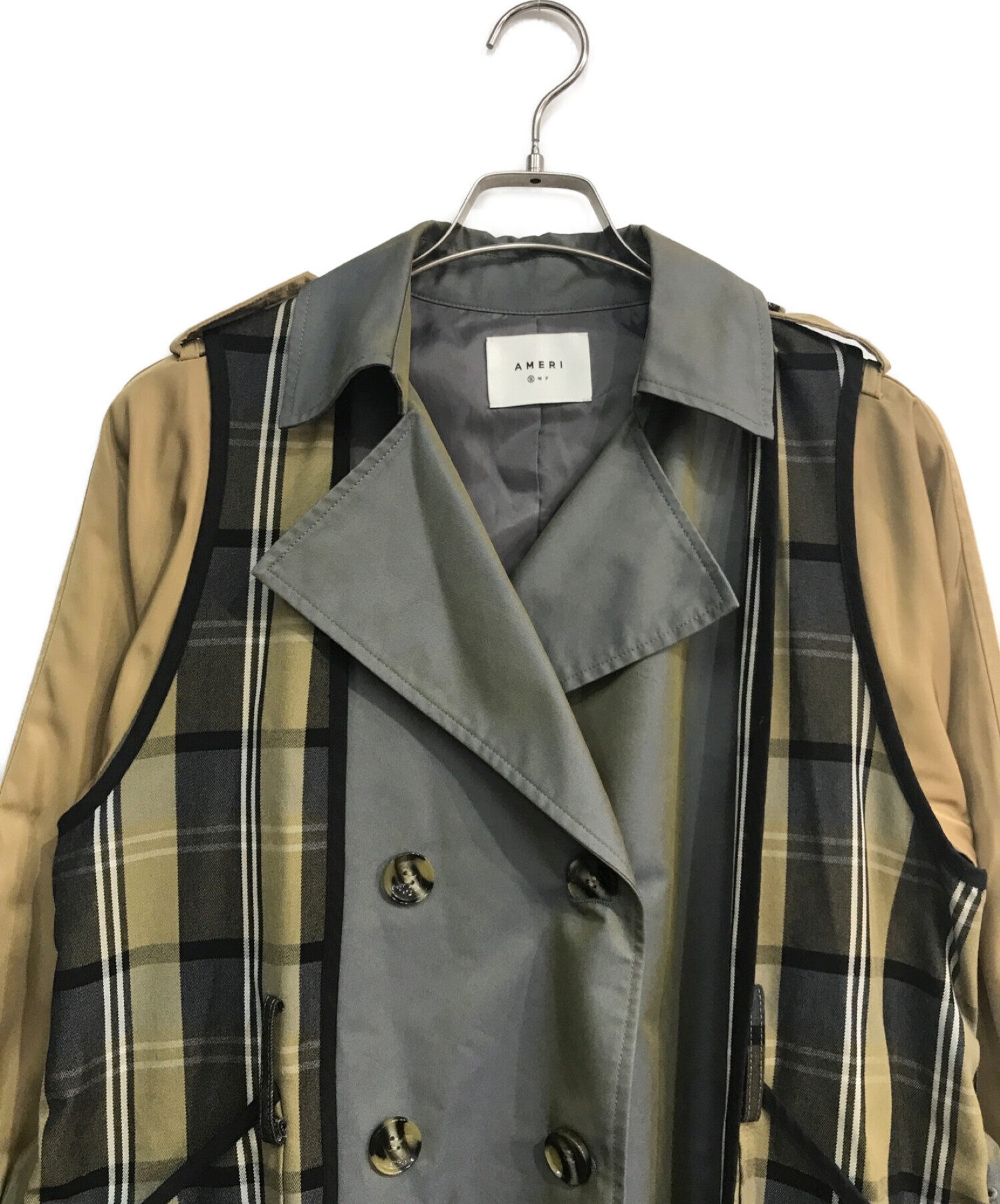 中古・古着通販】Ameri (アメリ) REMOVABLE TRENCH COAT 01010740210 ...