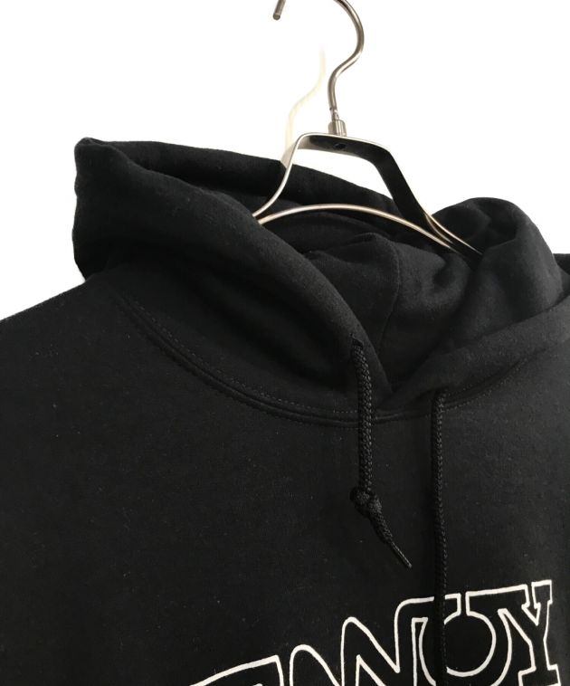 ENNOY (エンノイ) Electric Logo Hoodie　ブラック　GILDANボディ　 ブラック サイズ:ＸＬ