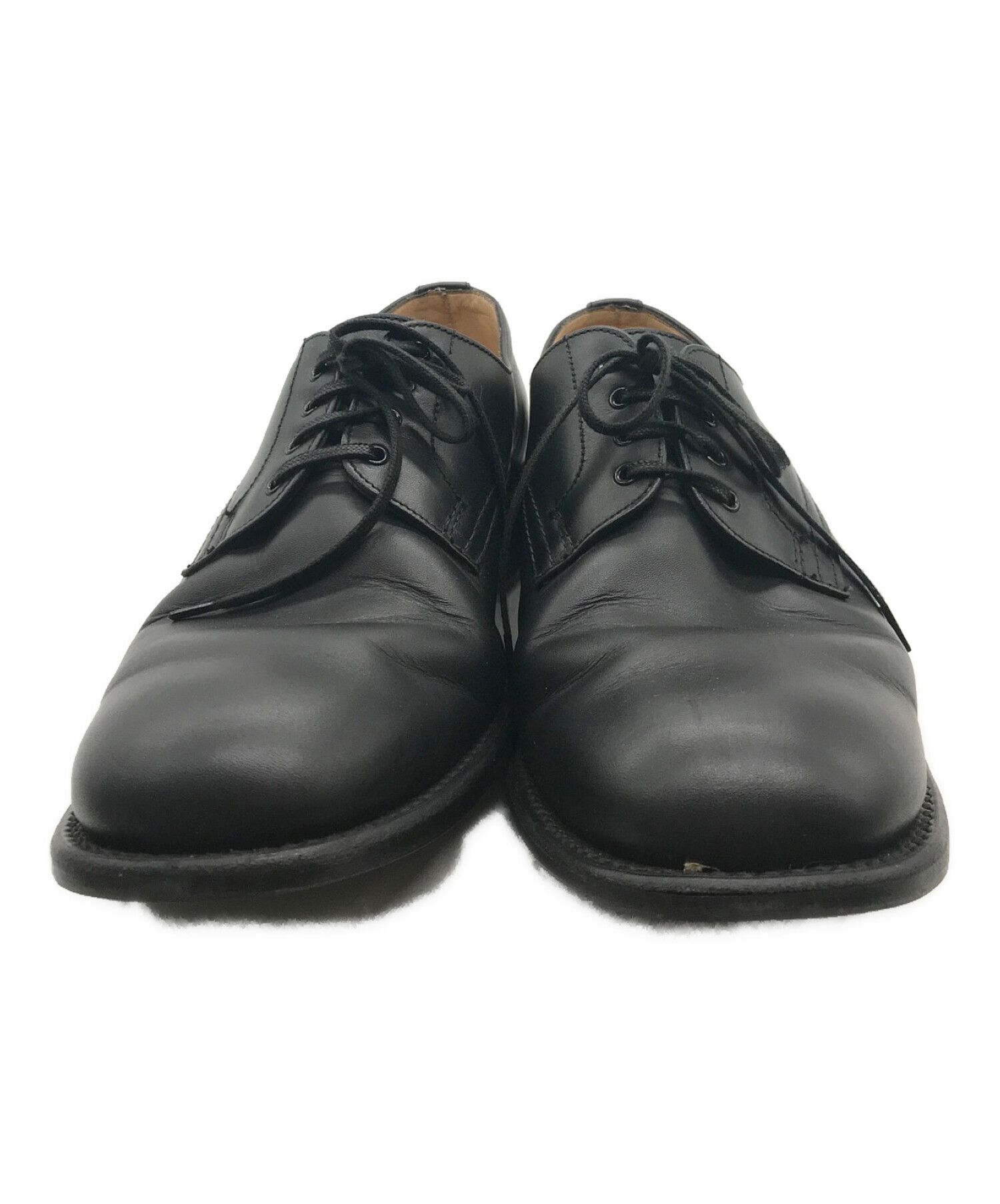 SANDERS (サンダース) B.G.S. PLAIN TOE　1945BOW　ブラック ブラック サイズ:8 1/2