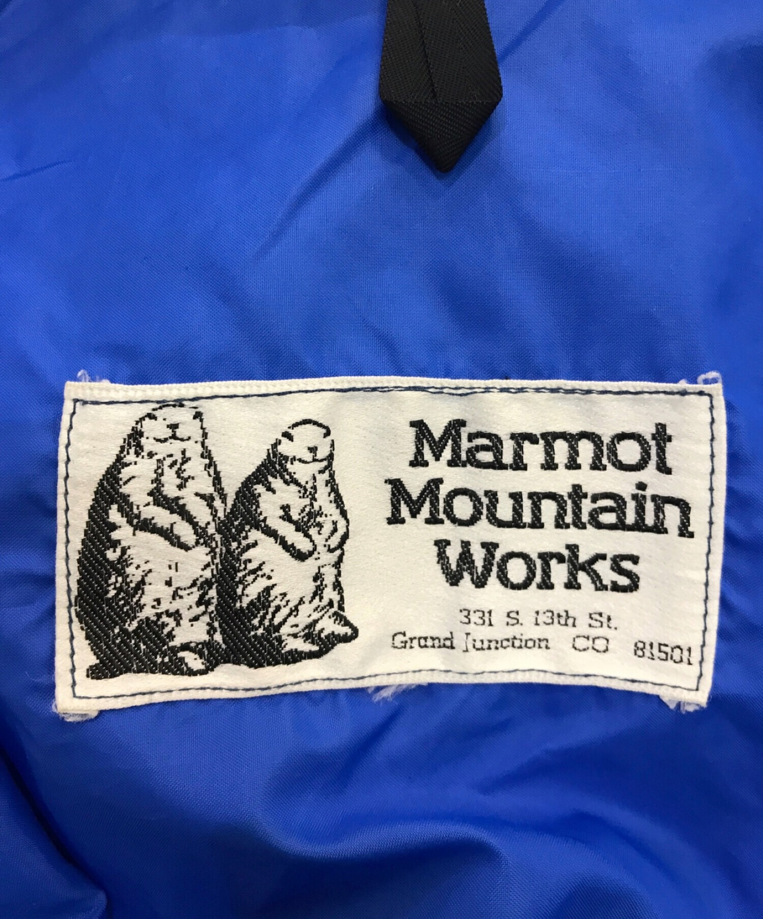 中古・古着通販】MARMOT (マーモット) 70sマウンテンパーカー ブルー