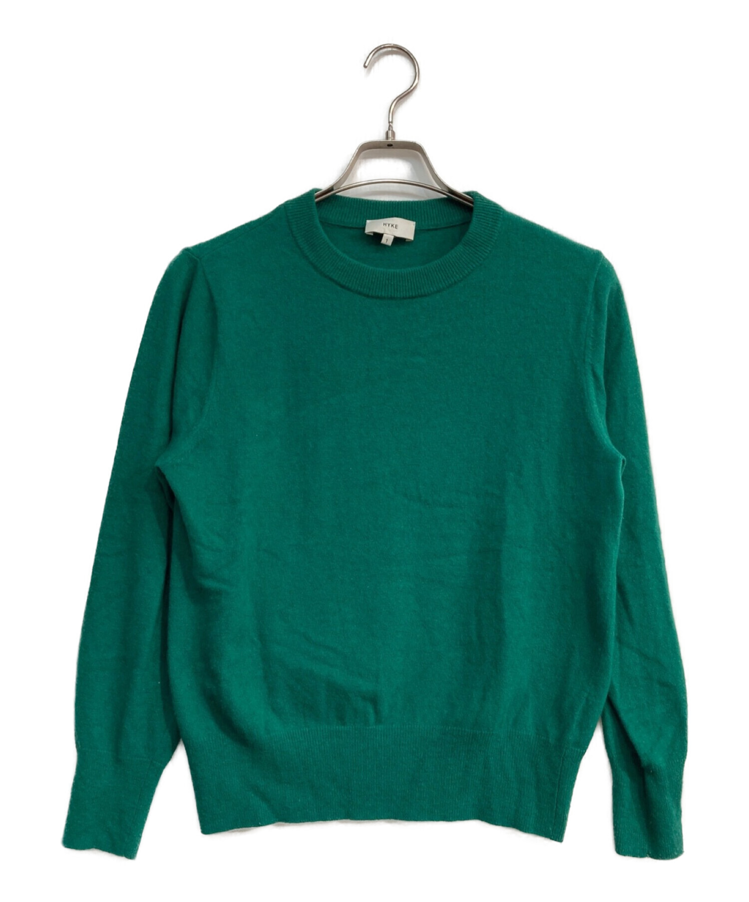 HYKE＊CREW NECK KNIT