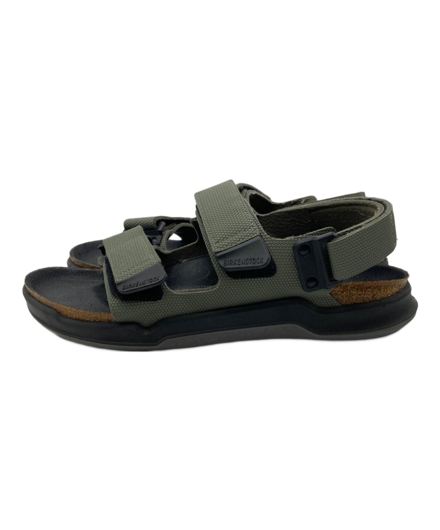 中古・古着通販】BIRKENSTOCK (ビルケンシュトック) Tatacoa タタコア ストラップサンダル オリーブ×ブラック サイズ:41｜ブランド・古着通販  トレファク公式【TREFAC FASHION】スマホサイト