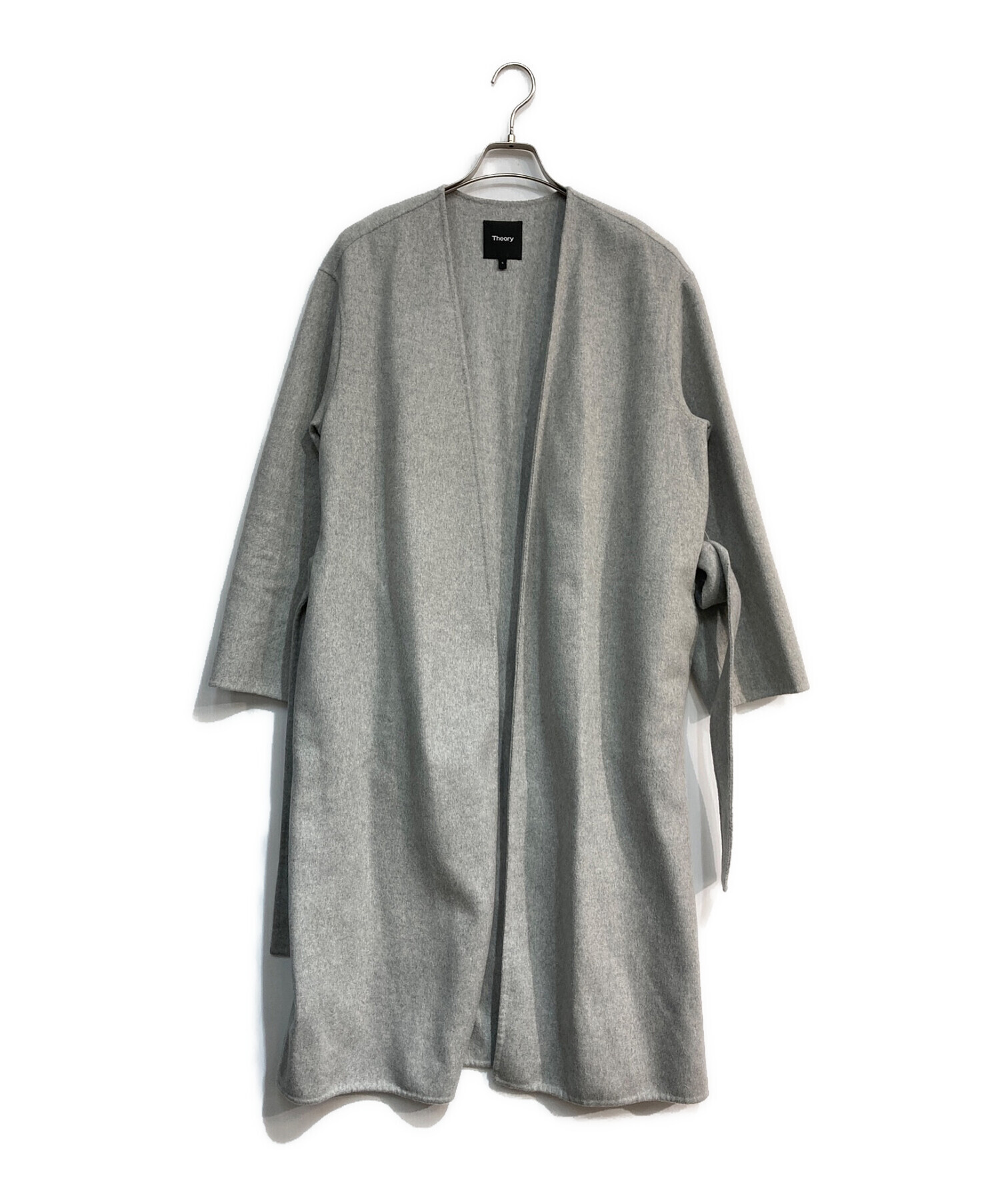 中古・古着通販】theory (セオリー) Luxe New Divide Collarless Coat