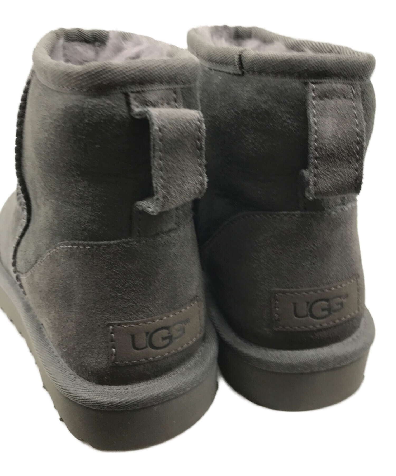UGG (アグ) CLASSIC MINI Ⅱ ムートンブーツ　グレー グレー サイズ:24cm