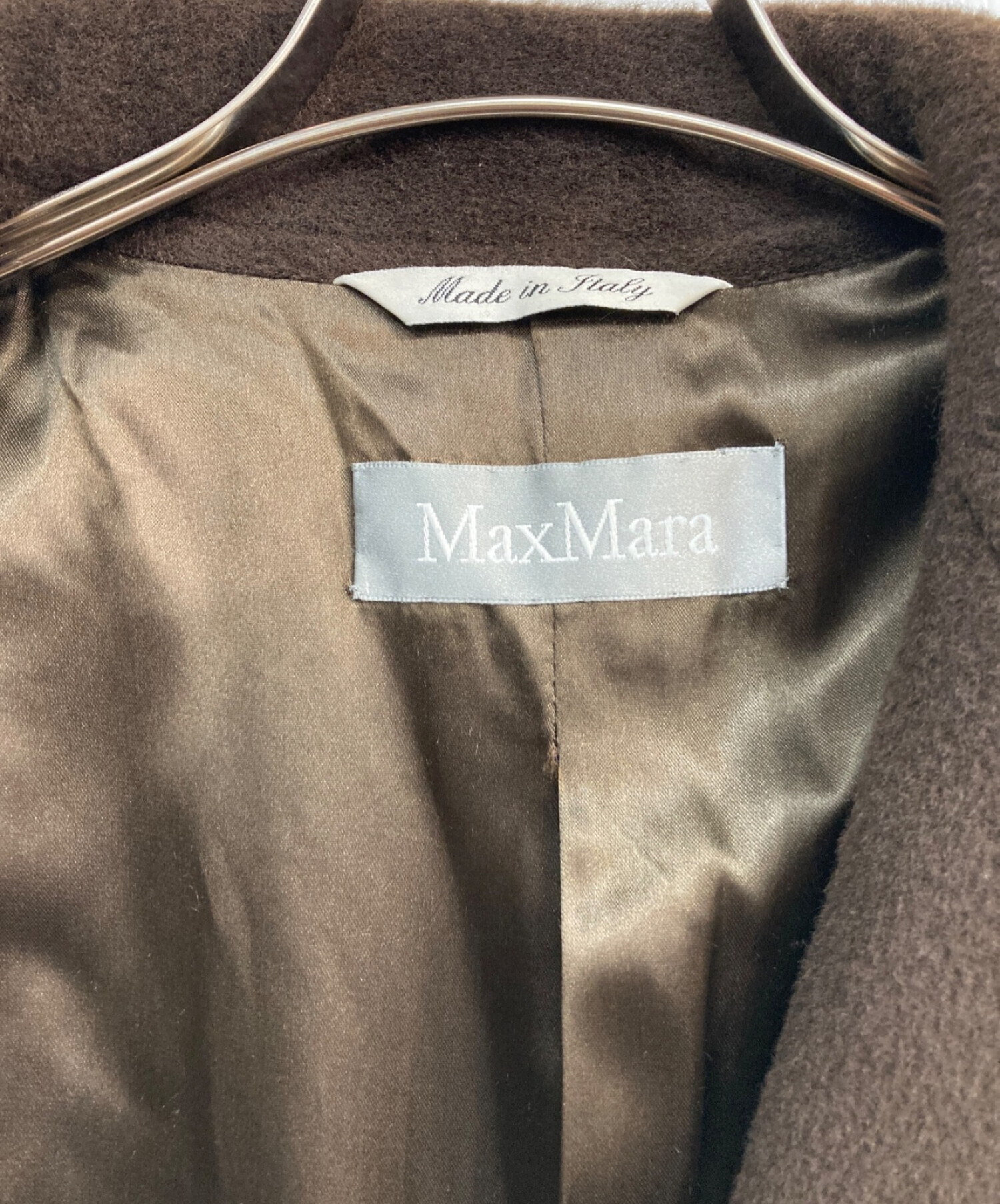 中古・古着通販】MaxMara (マックスマーラ) ウールダブルコート