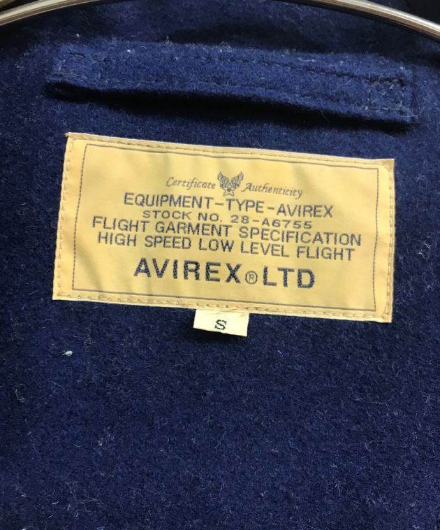 中古・古着通販】AVIREX (アヴィレックス) レザー切替ライダース