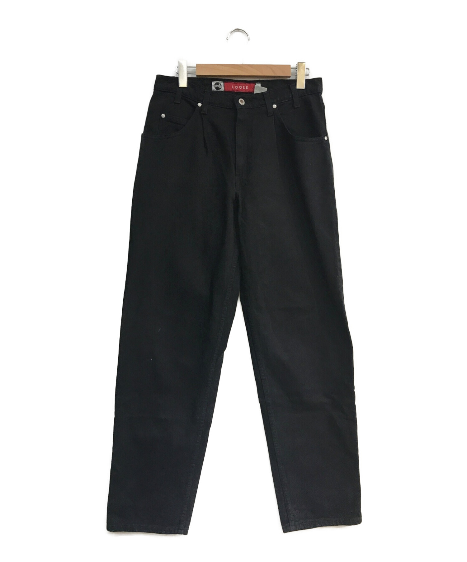 LEVI'S SILBER TAB (リーバイス シルバー タブ) ブラックデニムパンツ　44562-1760 ブラック サイズ:W33 L32