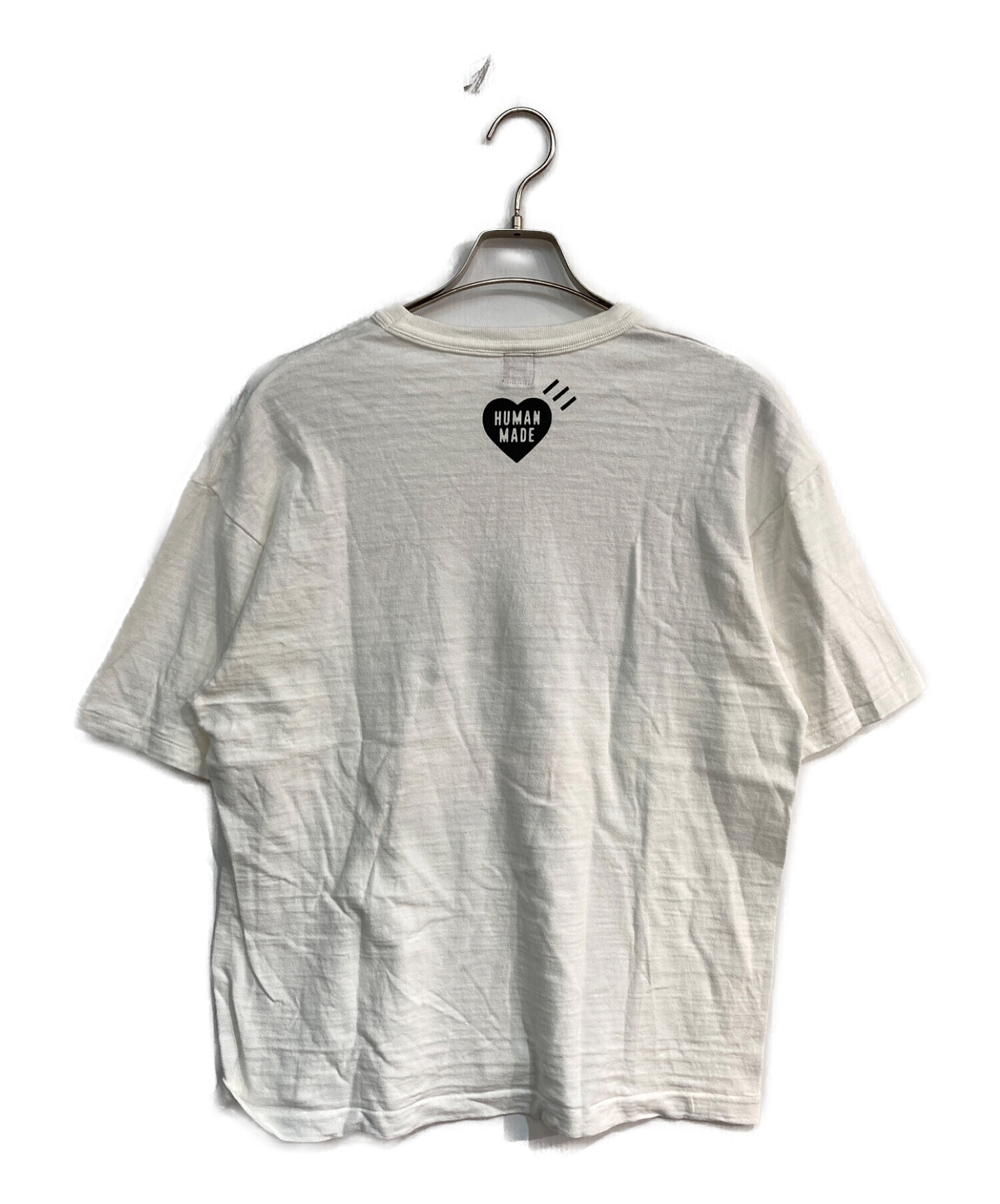 HUMAN MADE (ヒューマンメイド) プリントTシャツ ホワイト サイズ:XL