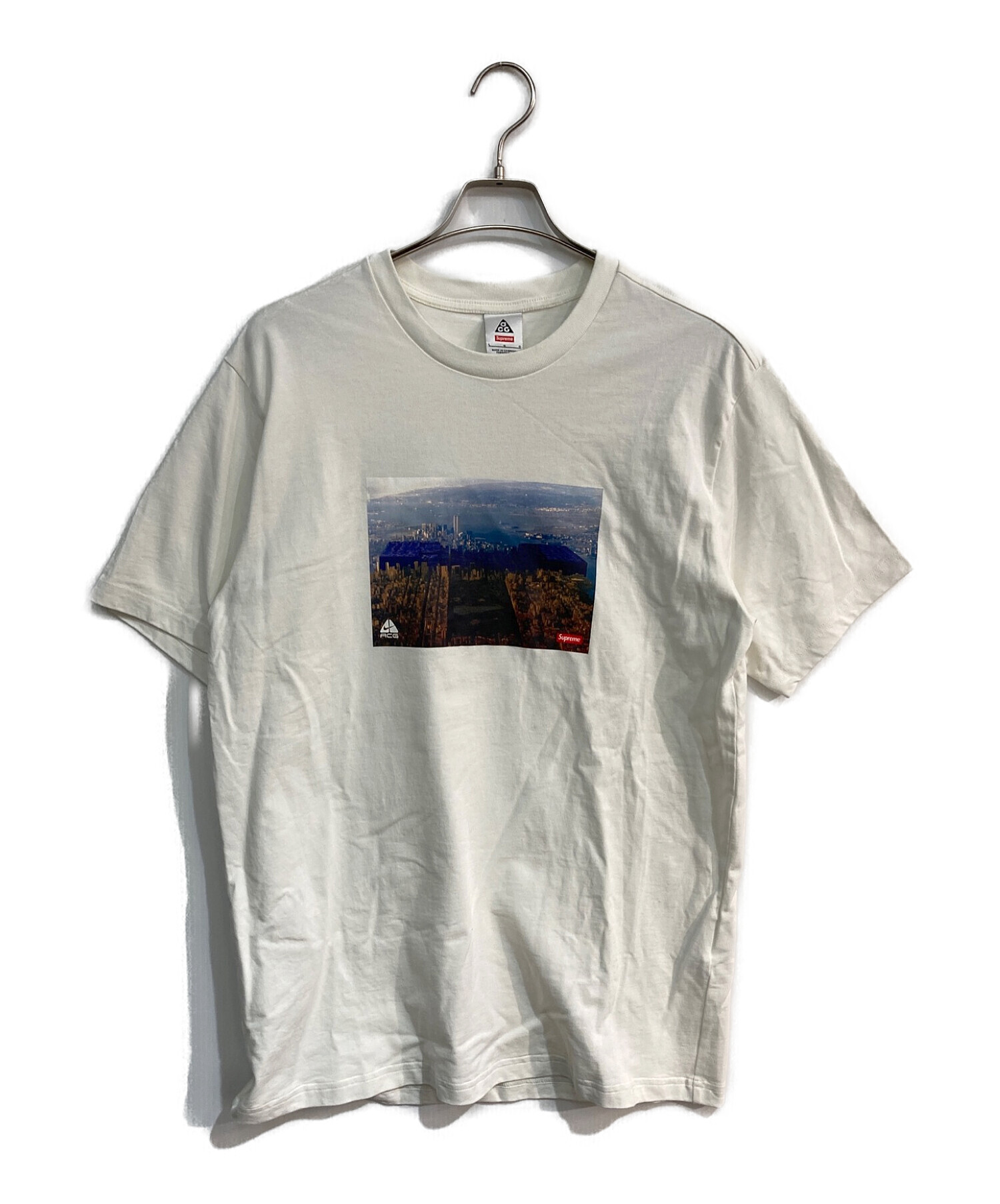 SUPREME (シュプリーム) NIKE ACG (ナイキエージーシー) Grid Tee　22AW ホワイト サイズ:L