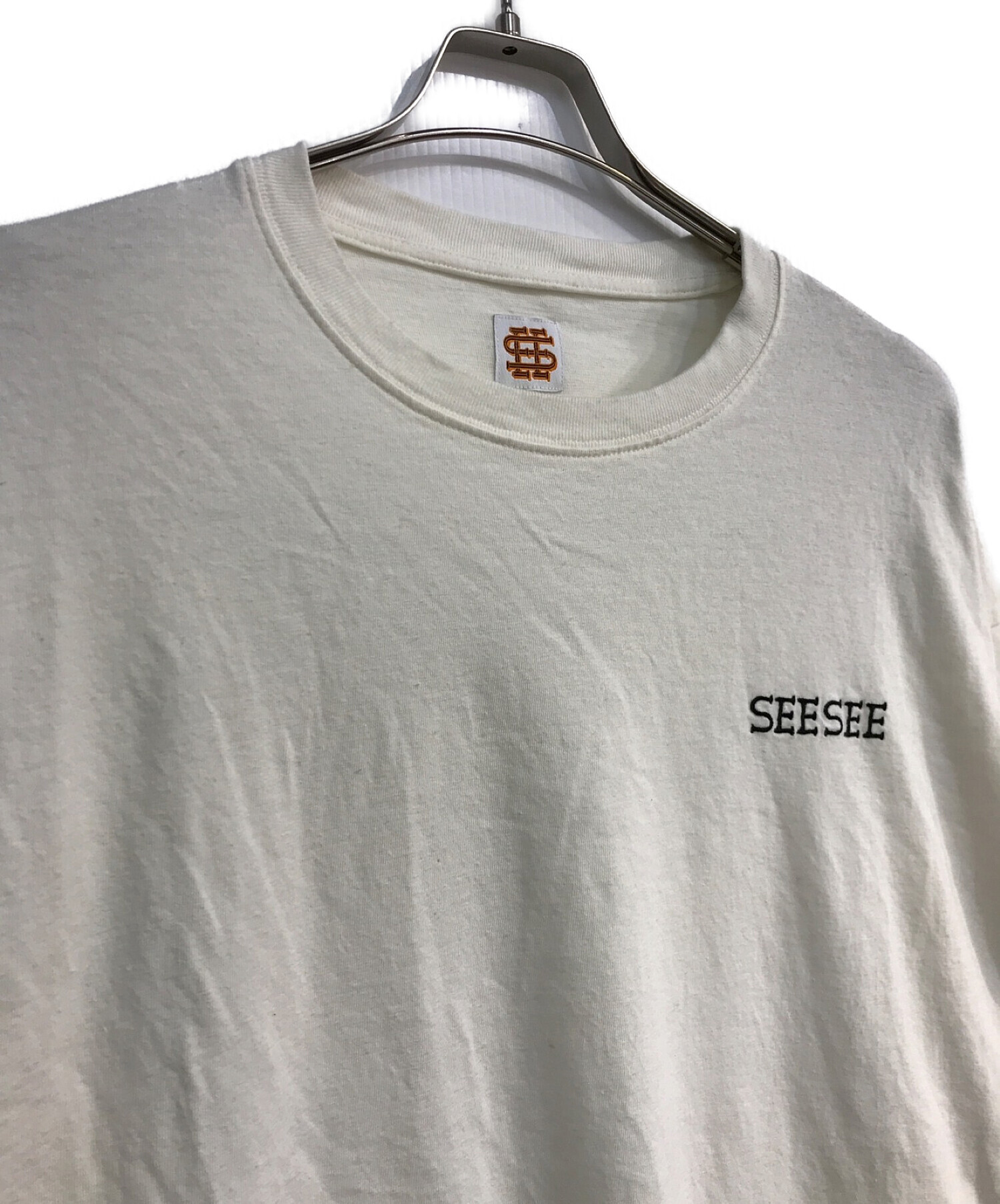 SEESEE】 SEE SEE NEW LOGO CREW GREY XL - スウェット