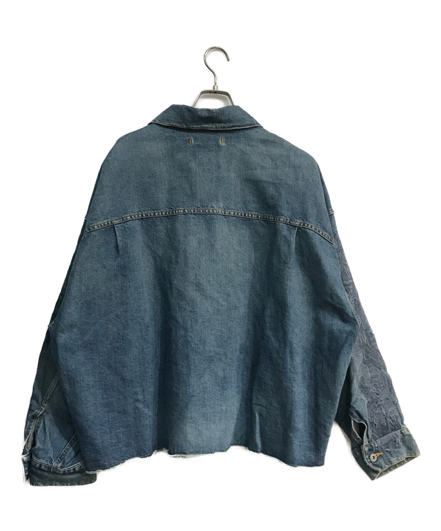 中古・古着通販】doublet (ダブレット) CHAOS EMBROIDERY HEMP DENIM